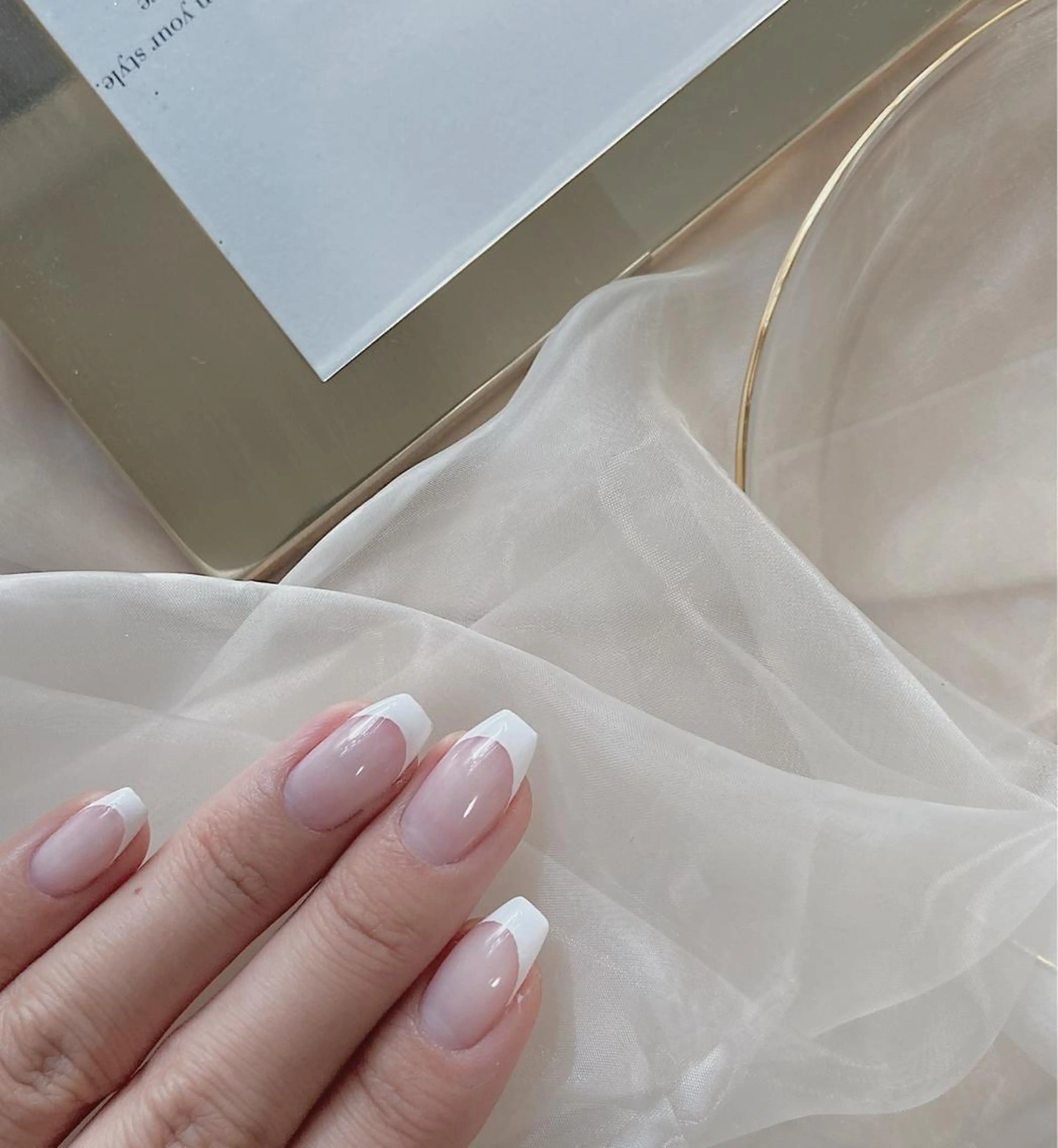 hand✴︎ フレンチネイル(オフ有※無料)の写真