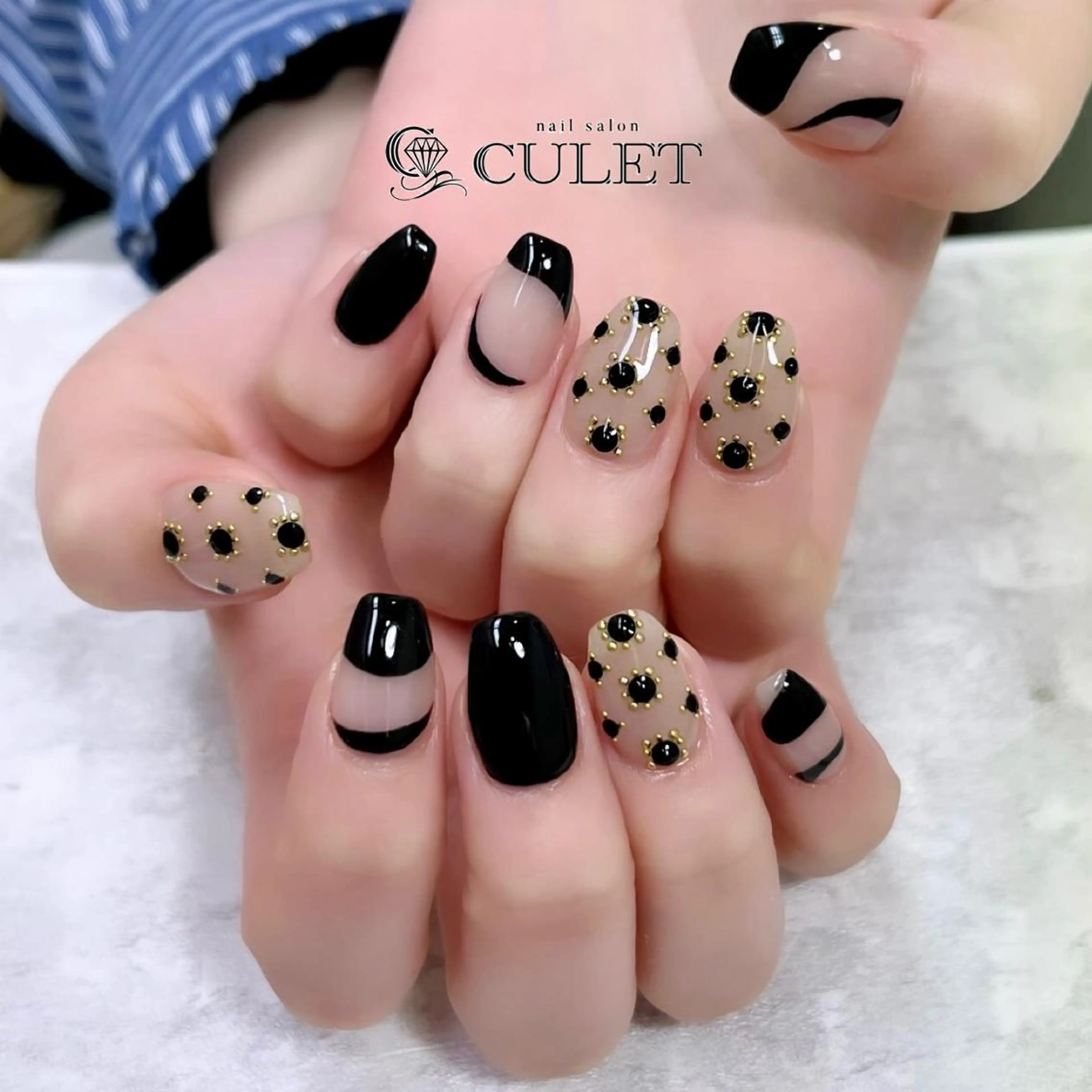 ネイル CULET MOEのネイルデザイン