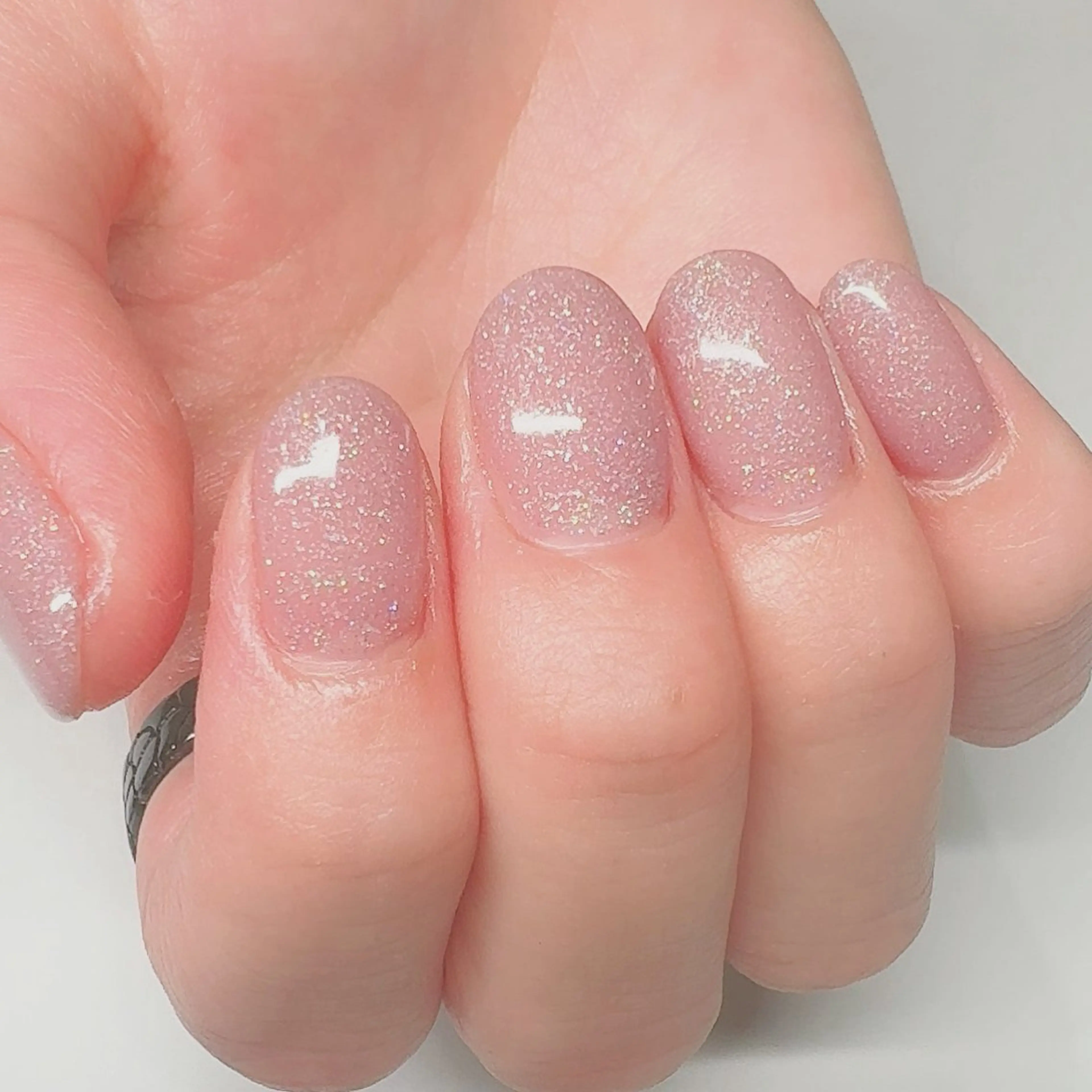 ネイル ラメ(グリッター) ワンカラーネイル nailsalon urümのネイルデザイン