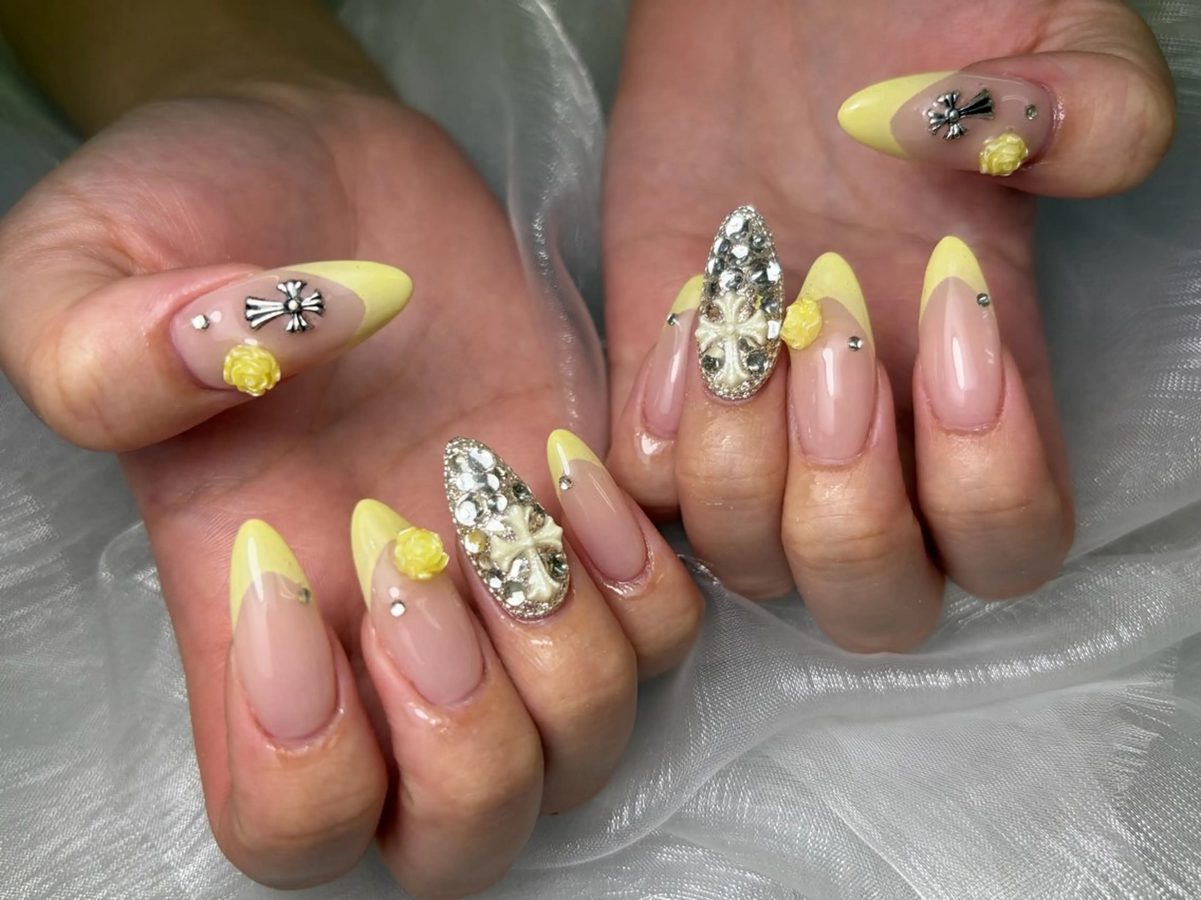 ネイル ハンドネイル Mana‪ ‪·͜· ❤︎‬のネイルデザイン