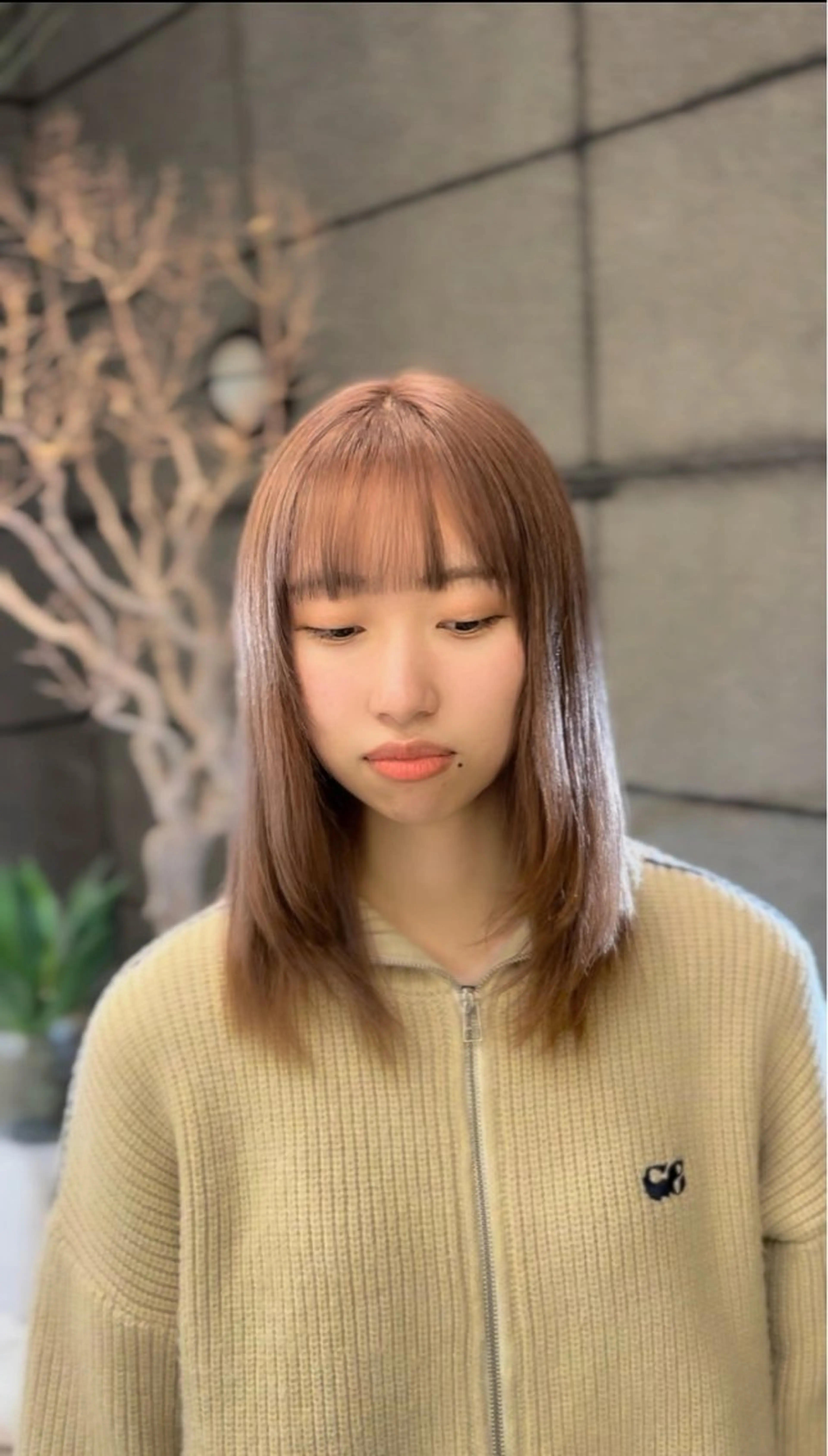 ミディアム カラー ヘアカラー トリートメント ブリーチモデル✂︎ カラー特化✨ひかり/のヘアスタイル