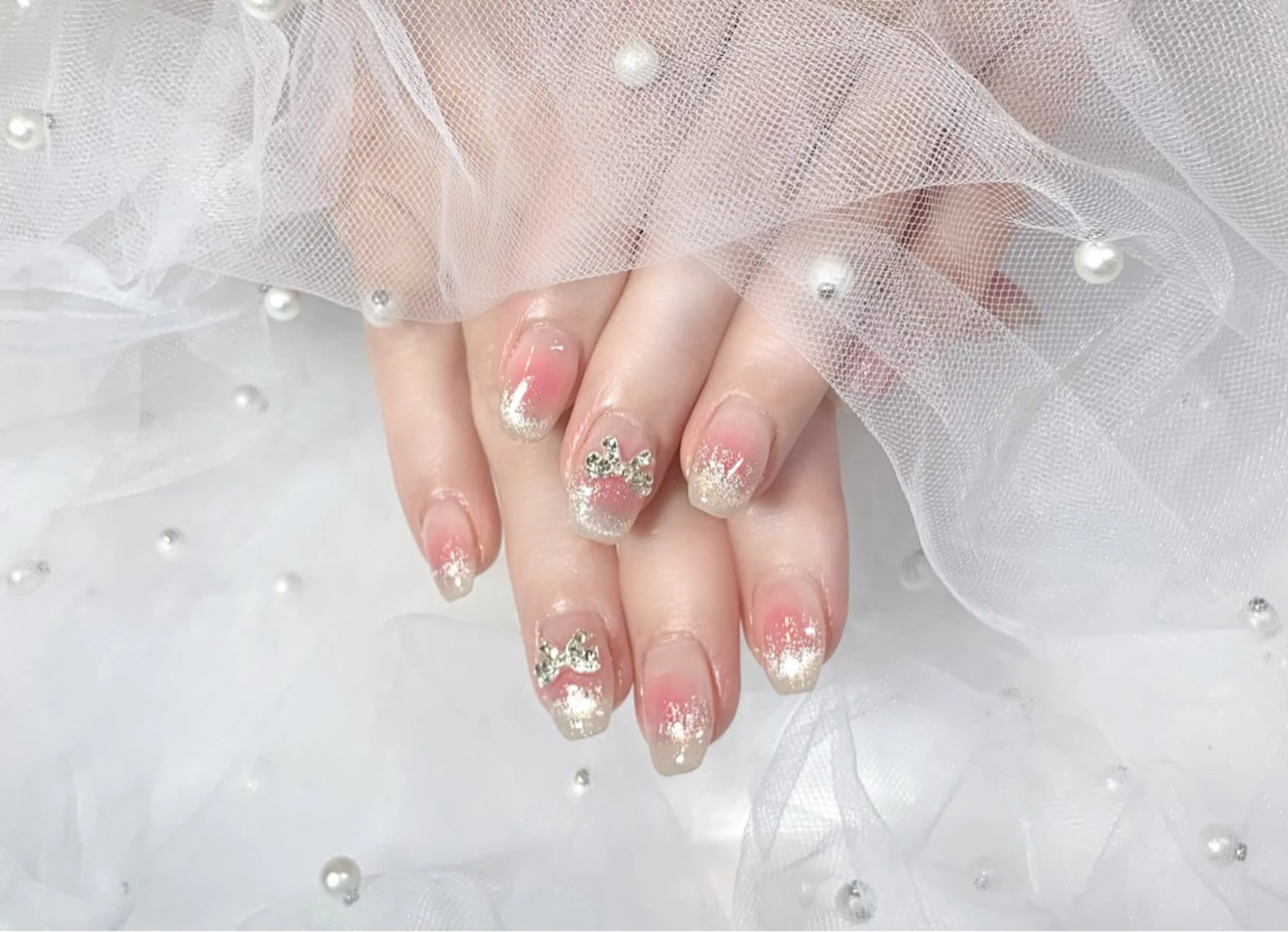 ネイル チークネイル 韓国ネイル ピンク ワンホンネイル Chat　noir所属・【chatnoir】 MIYUのネイルデザイン