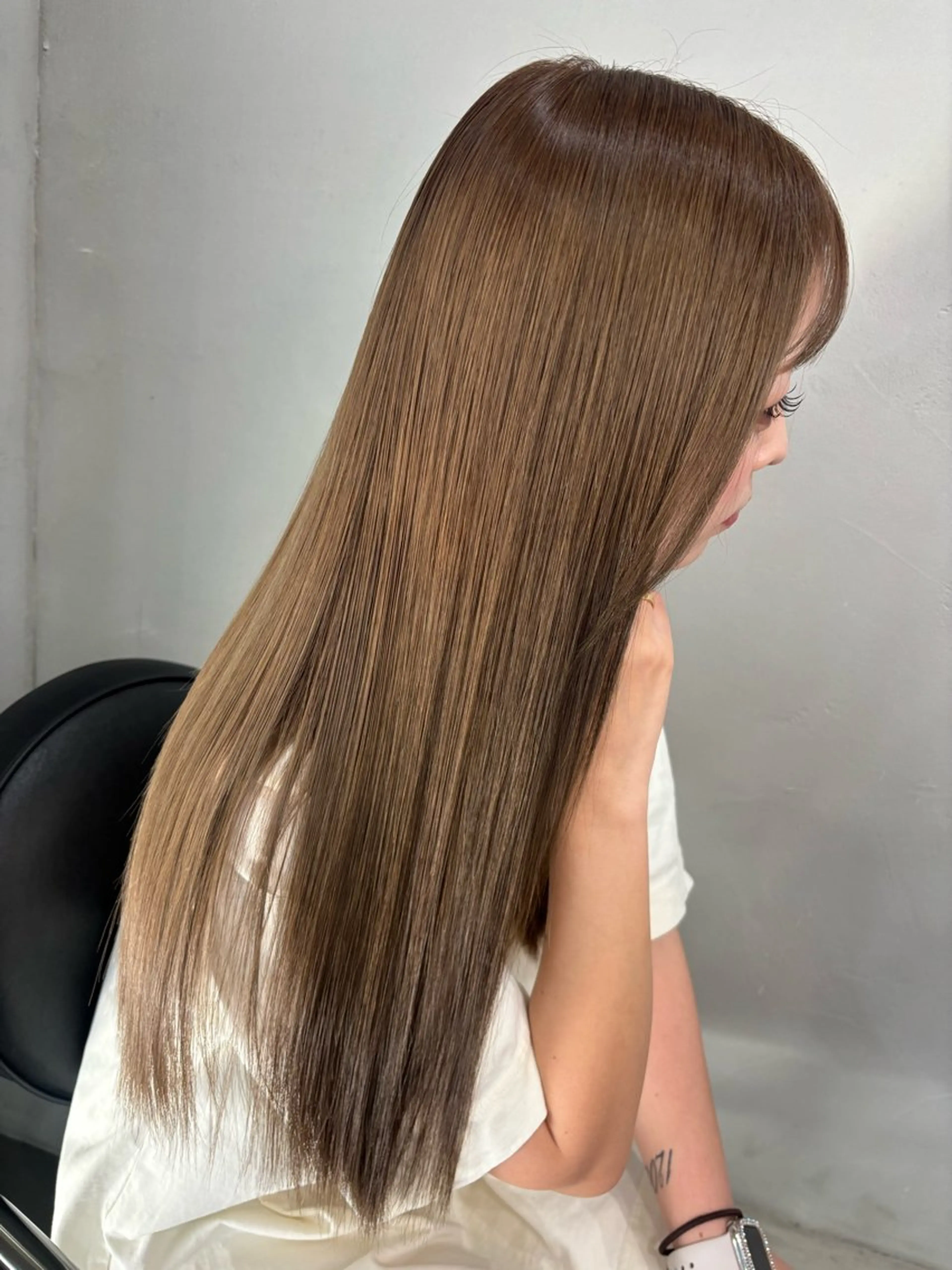 🎀ミニモ限定🎀カット＋カラー＋残留除去剤＋ケアプロ超音波髪質改善トリートメントの写真