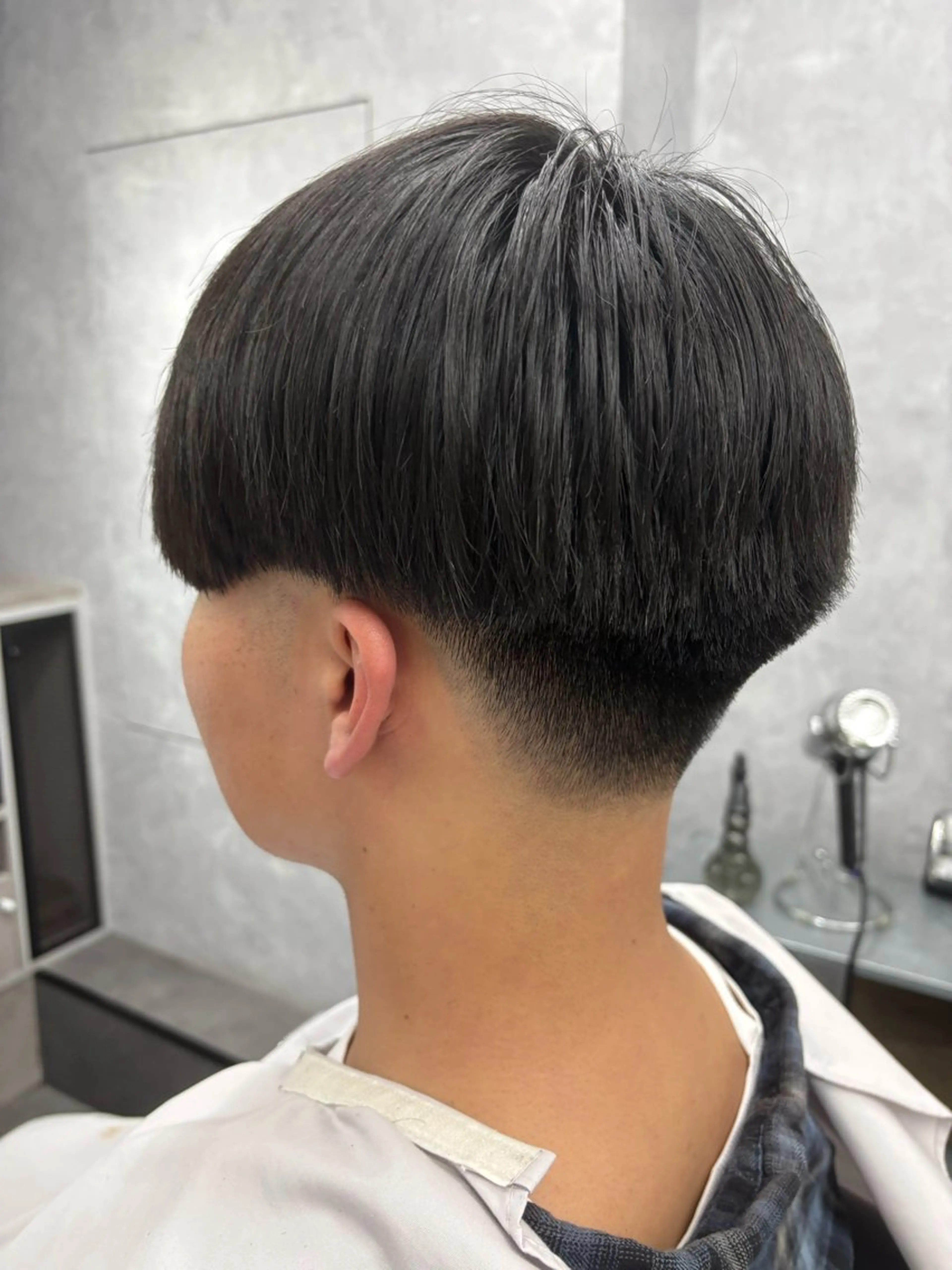 ショート メンズ カット パーマ 本間 颯太のヘアスタイル