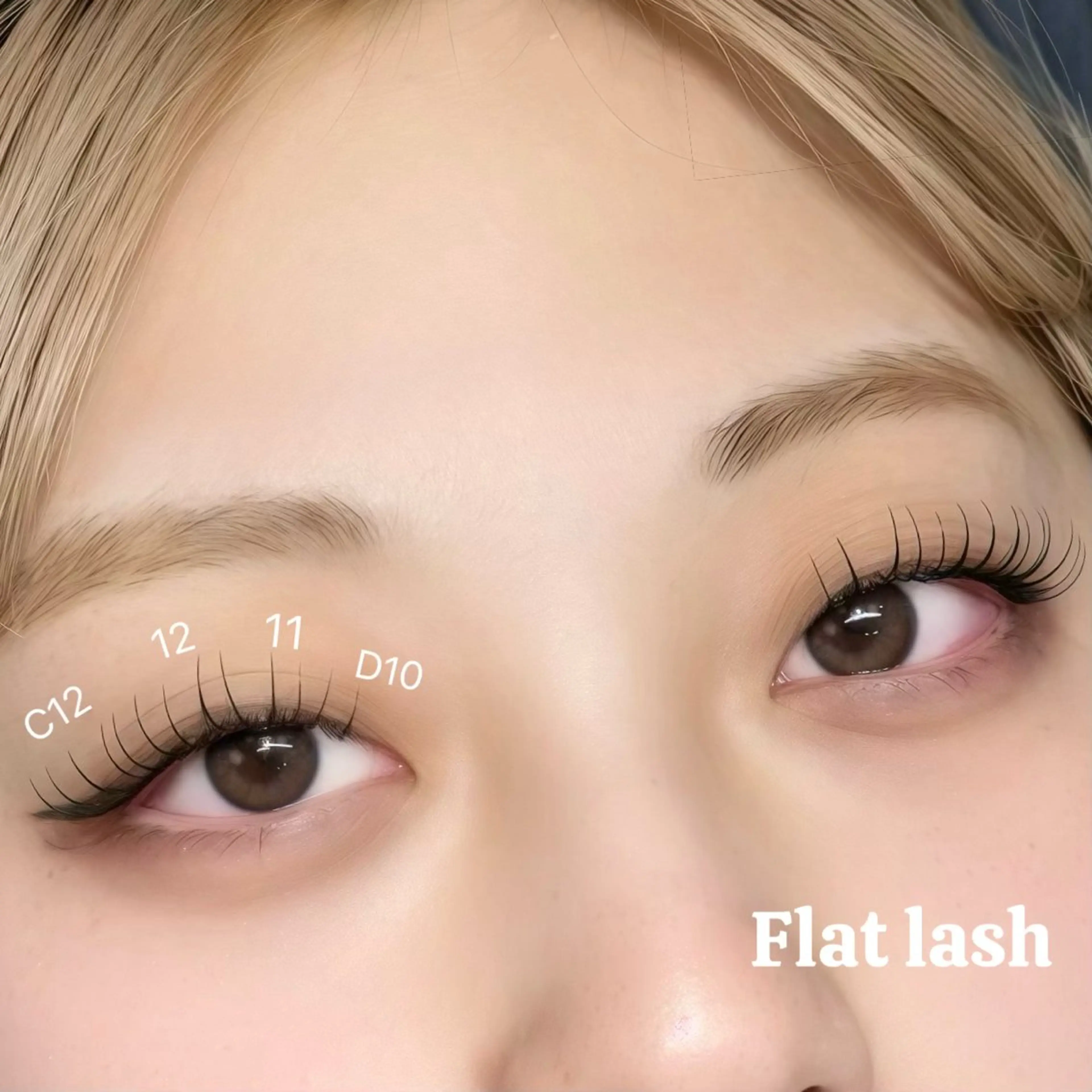 マツエク・マツパ フラットラッシュ Junna【まつげ /眉毛/すすきの】の眉毛・アイブロウイメージ