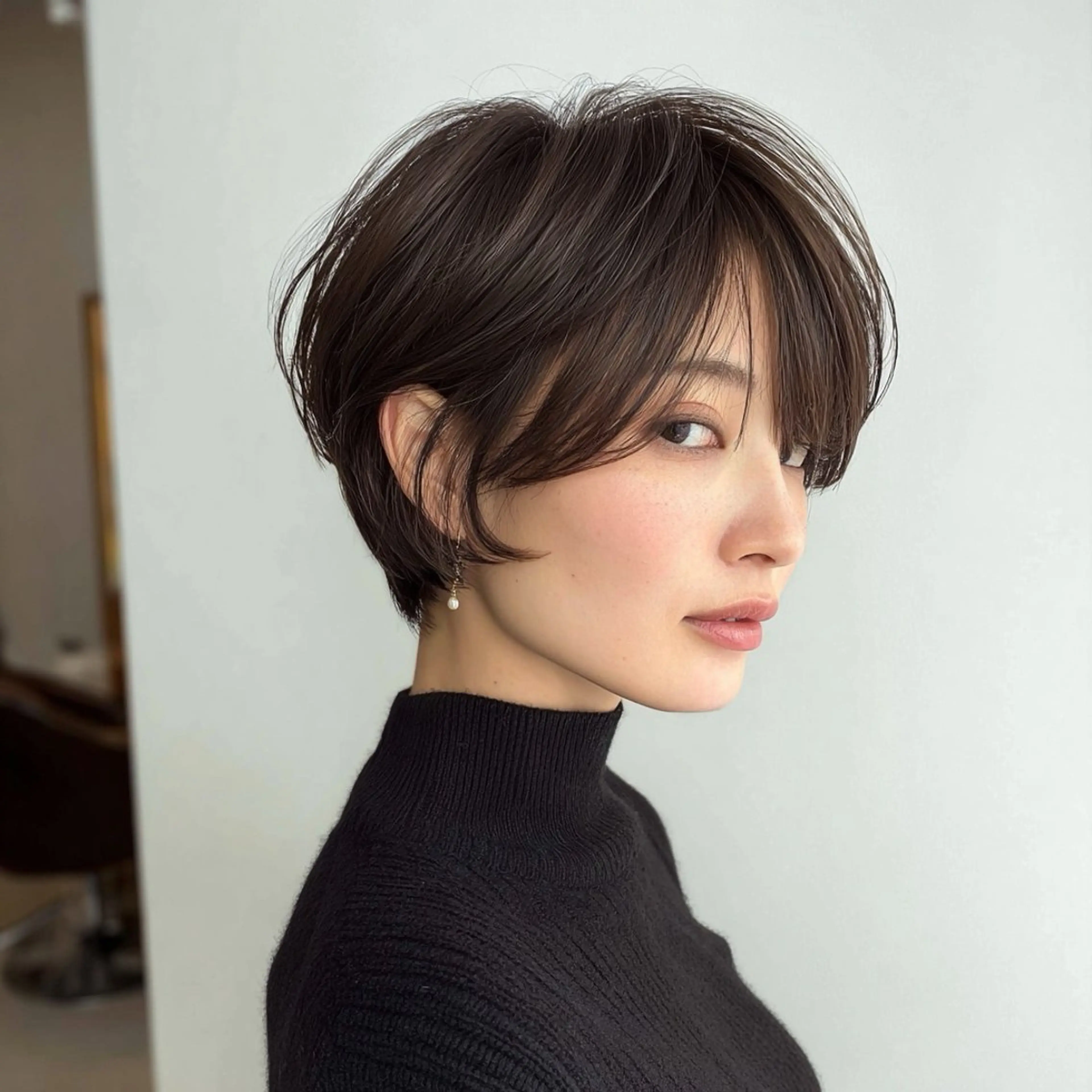 ショート カット ヘアカラー トリートメント ショート/脱白髪染め /鎌倉/コウスケのヘアスタイル