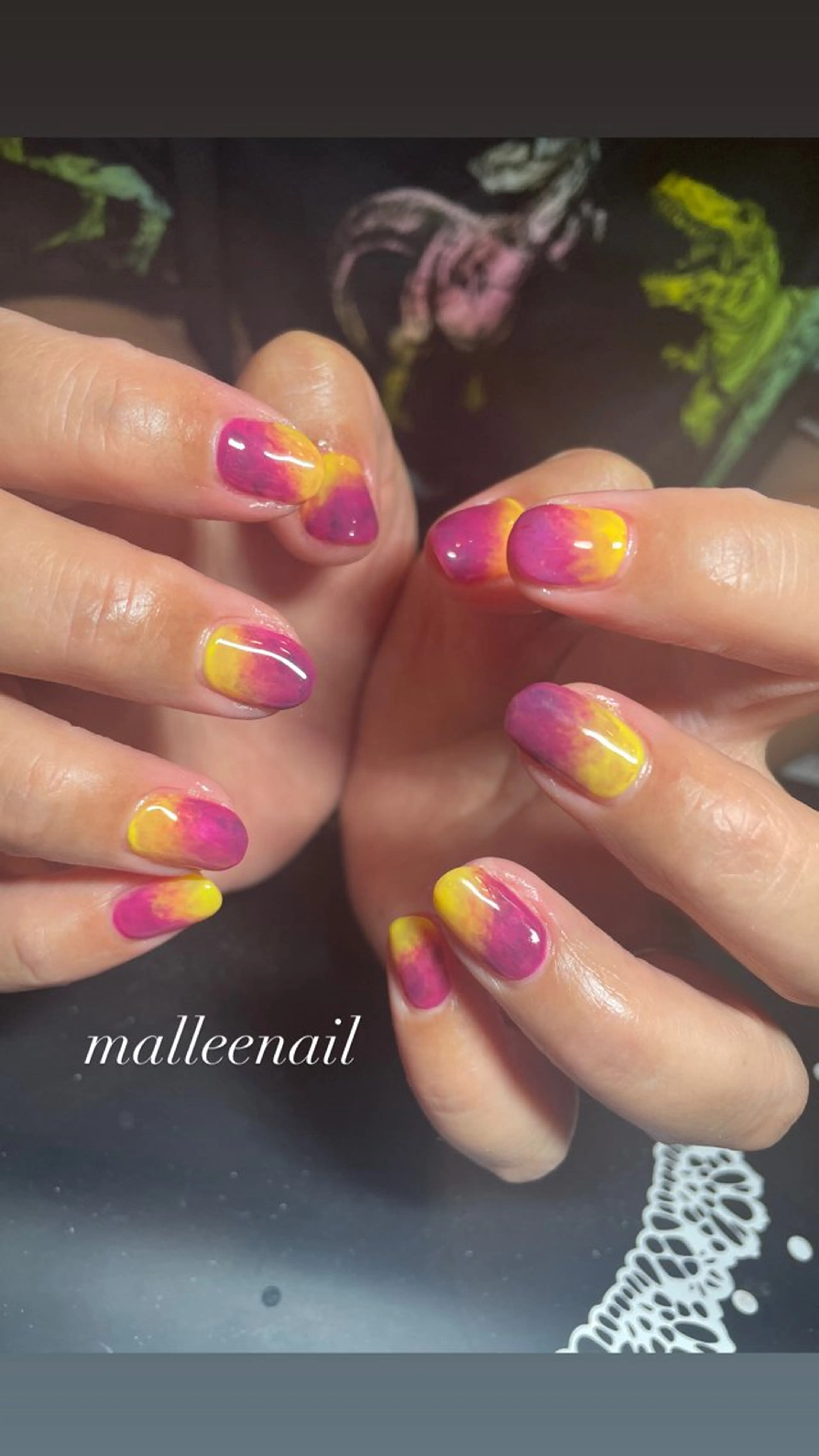 ショート mallee nailのネイルデザイン