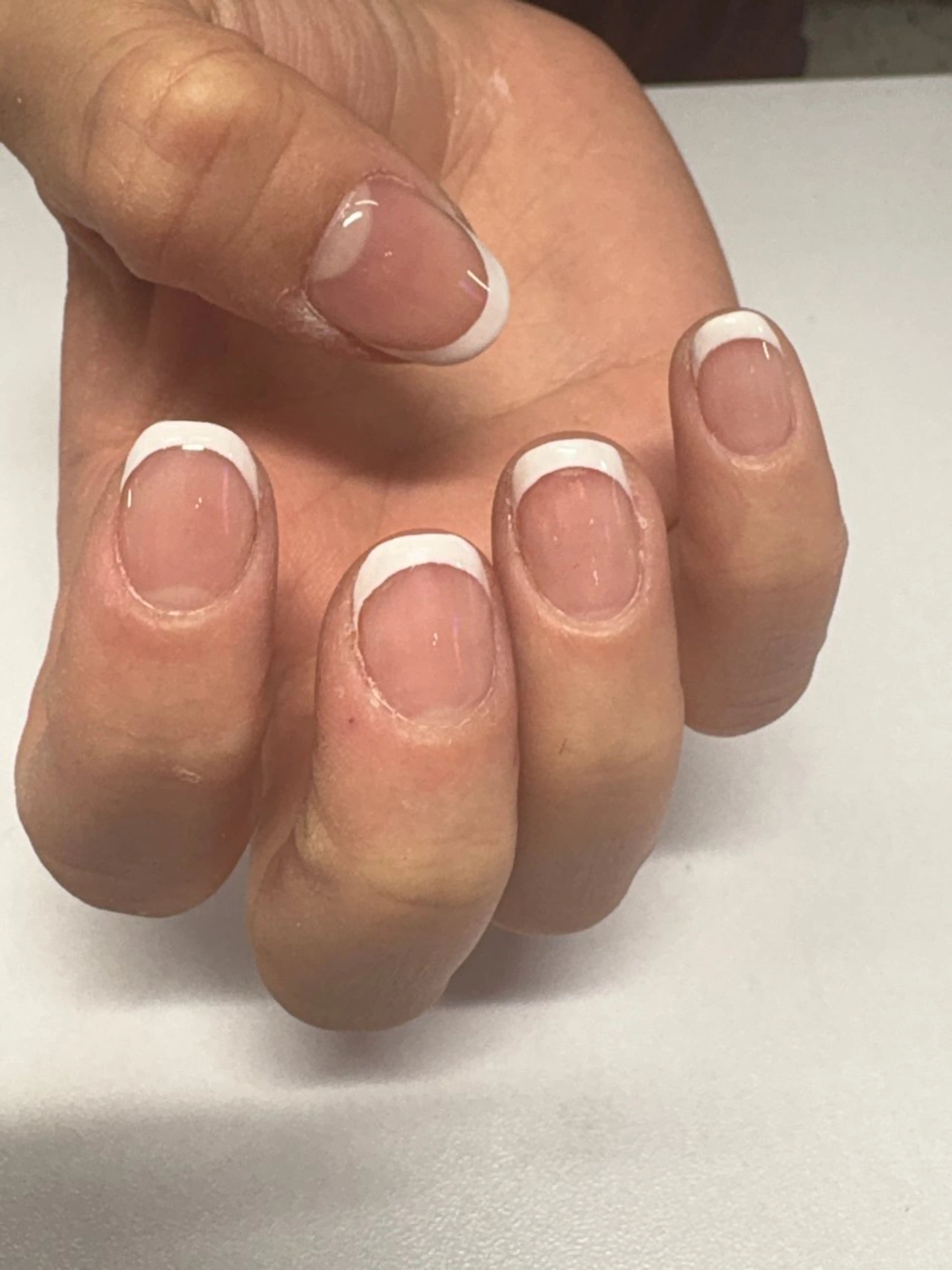 ネイル クリアネイル フレンチネイル ＊爪神＊ 珠裕‪ miyuのネイルデザイン