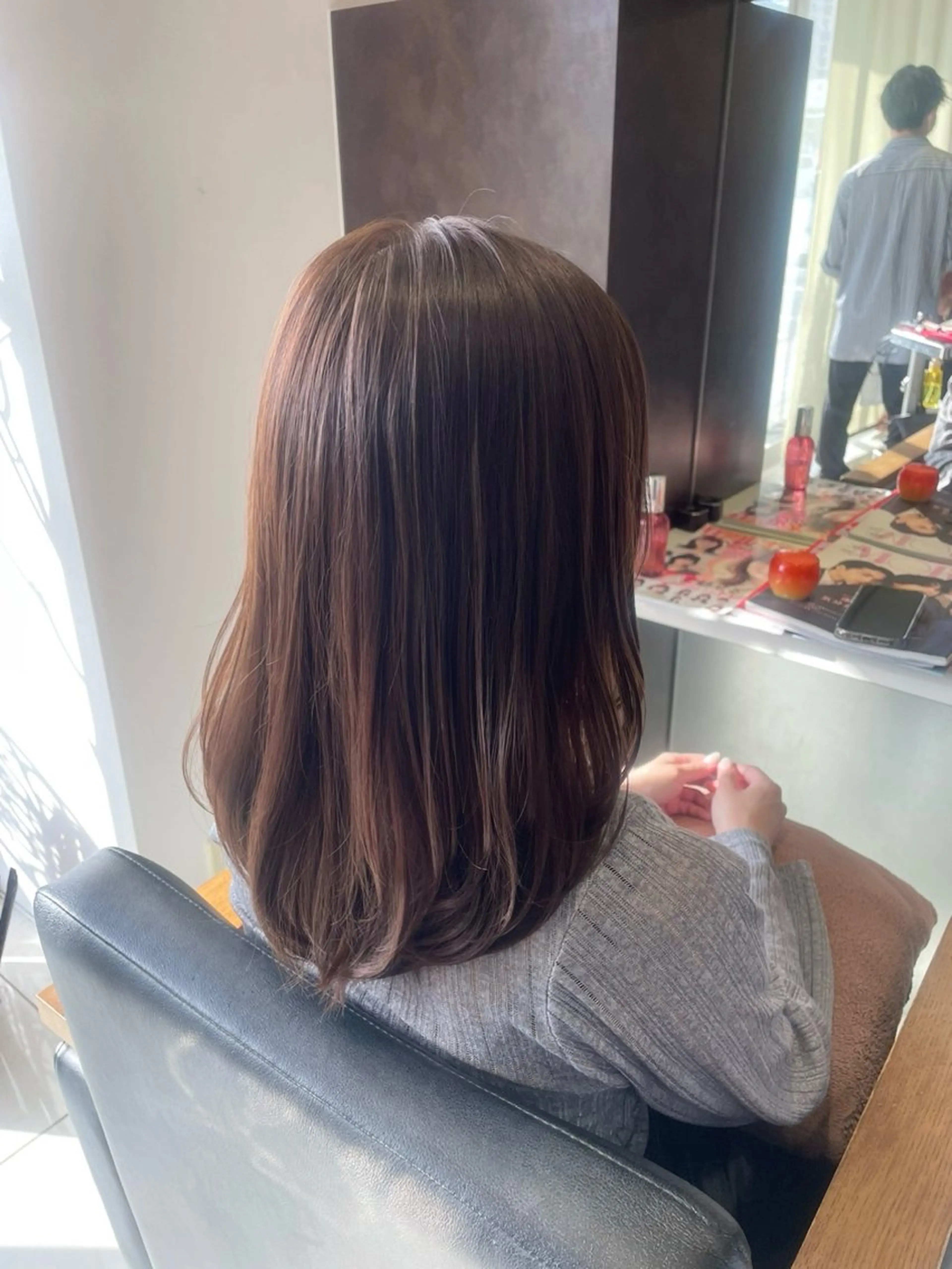 ロング 髪質改善/艶カラー 縮毛矯正/晴のヘアスタイル