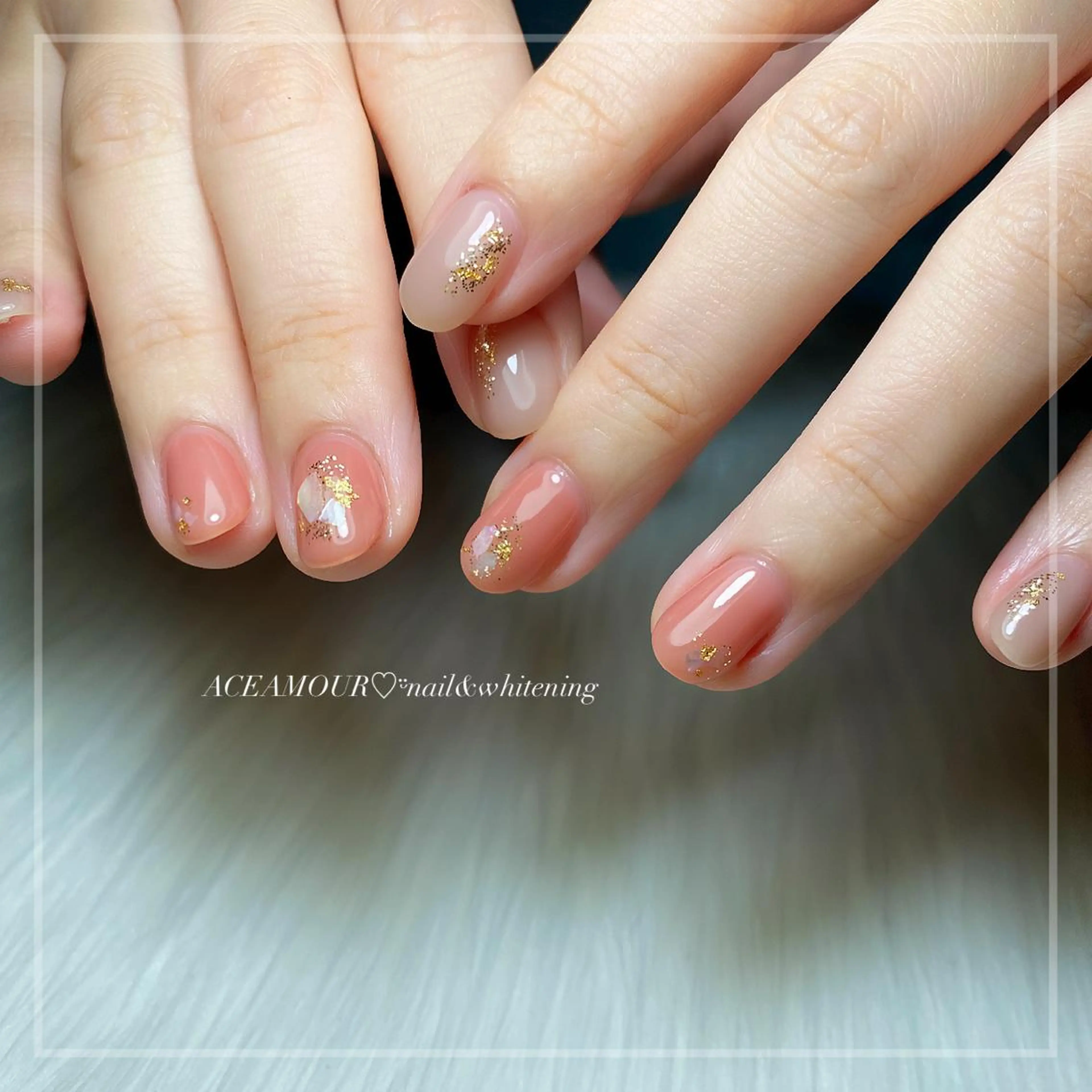 ネイル ネイル/耳つぼ /新ホワイトニングのネイルデザイン