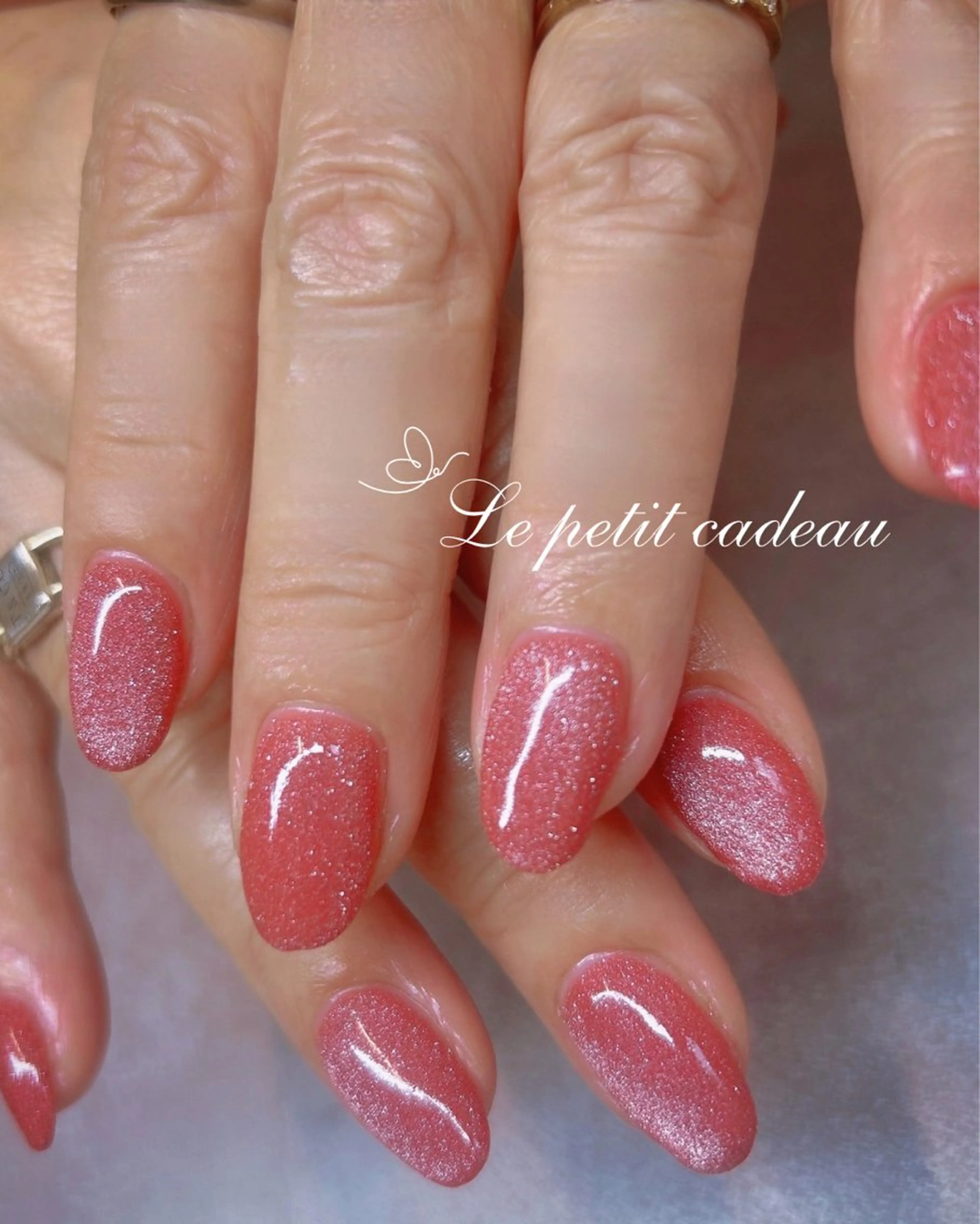 ネイル マグネットネイル ハンドネイル 栗山 カンナのネイルデザイン