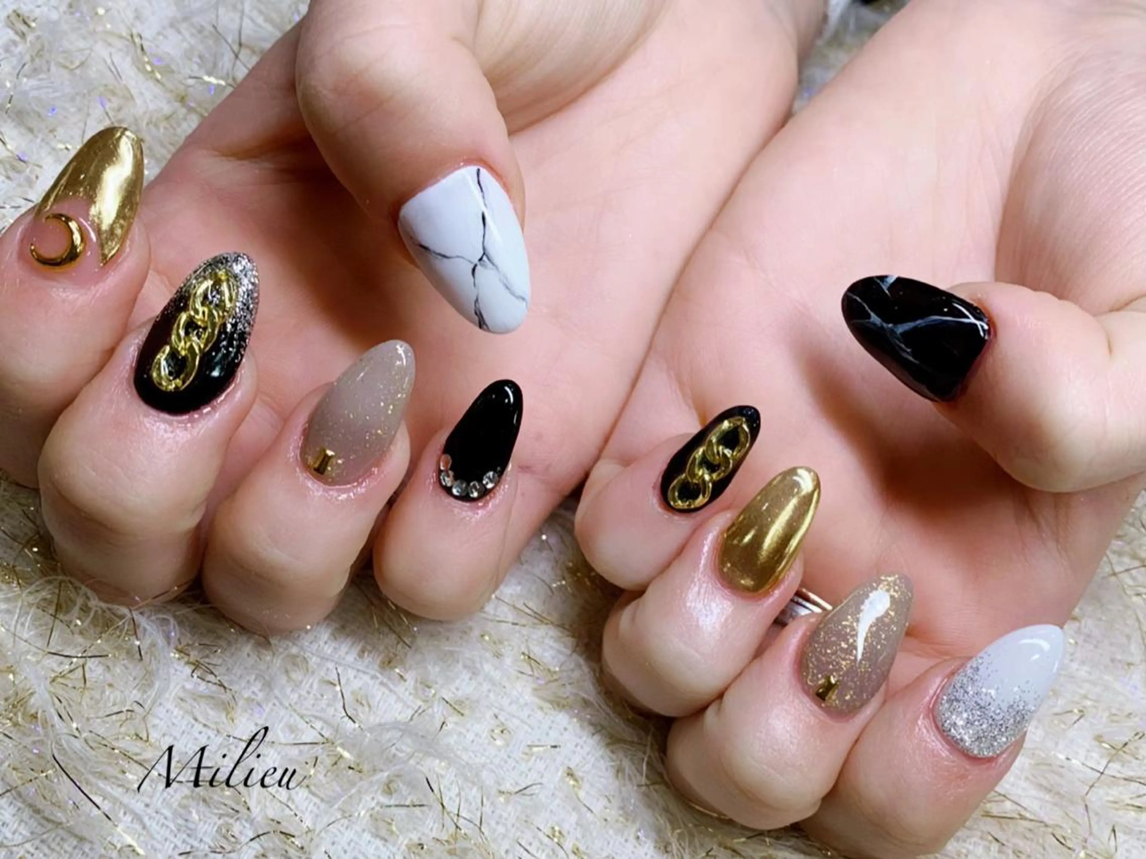 ネイル ハンドネイル 吉澤 圭のネイルデザイン