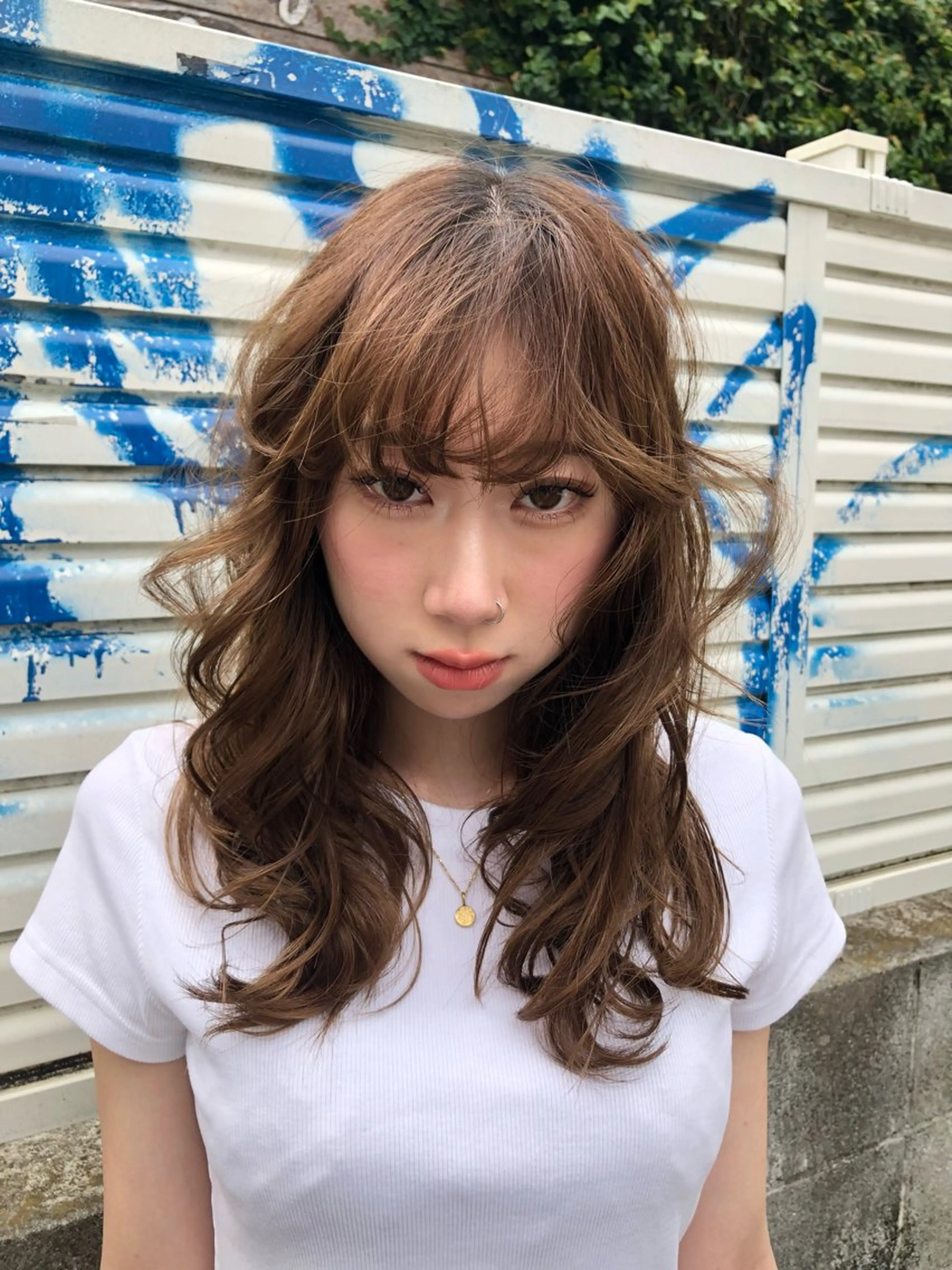 セミロング カラー ヘアカラー レイヤー特化✂️ カラー/yukaのヘアスタイル
