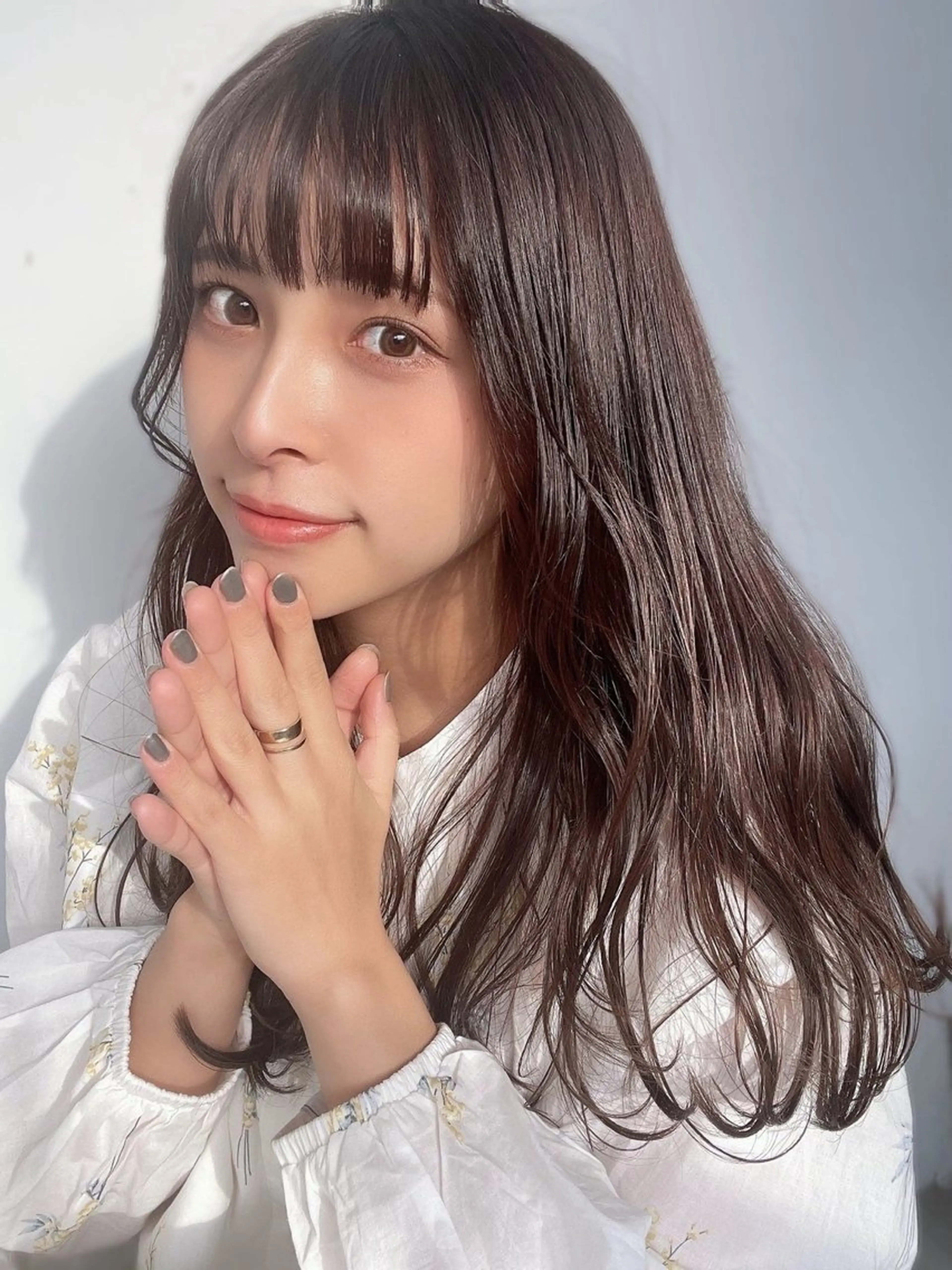 ロング カラー パーマ 髪質改善 柔らか質感/髪質改善 ⚡️Ren⚡のヘアスタイル