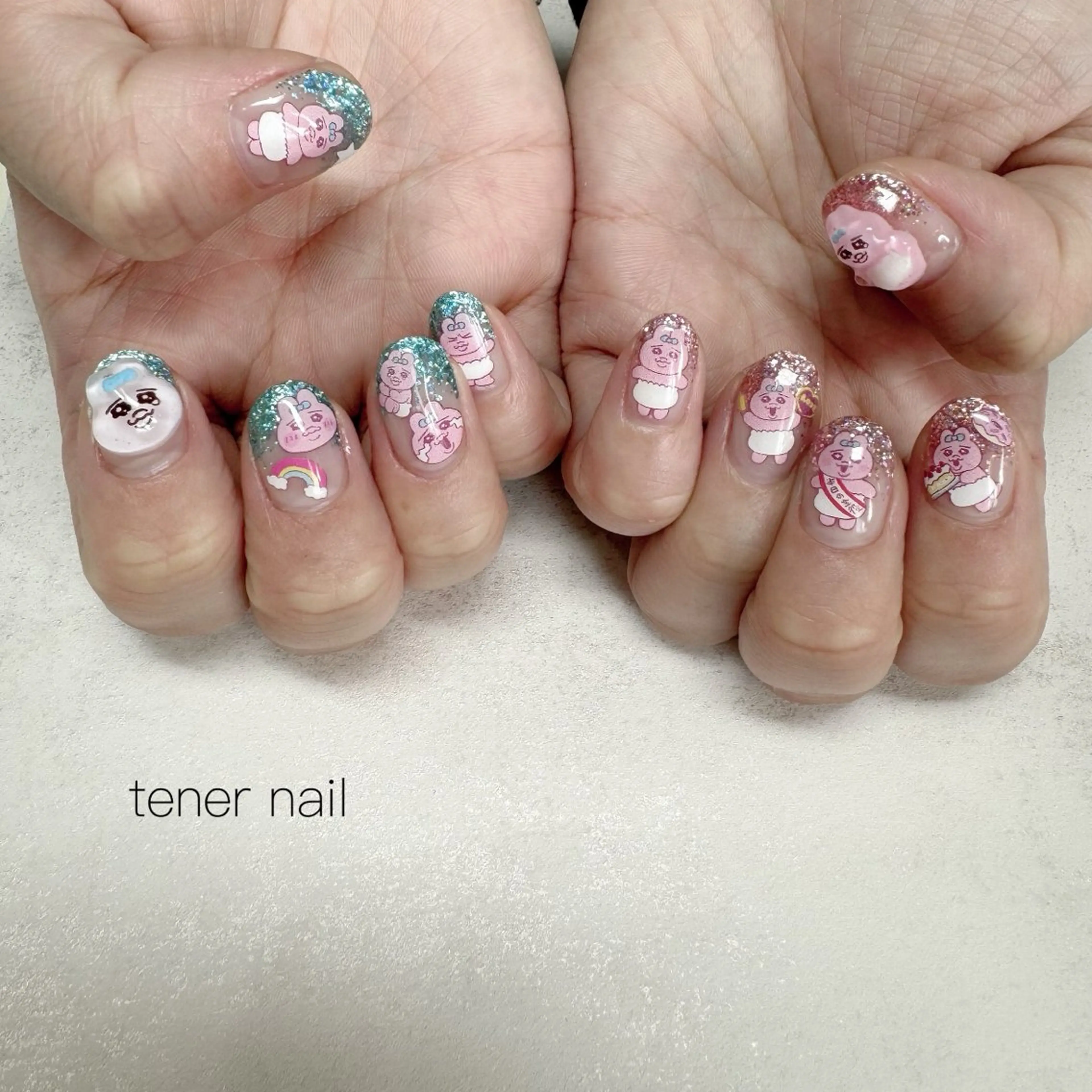 ネイル 持ち込み ハンドネイル テネルネイル tener nailのネイルデザイン