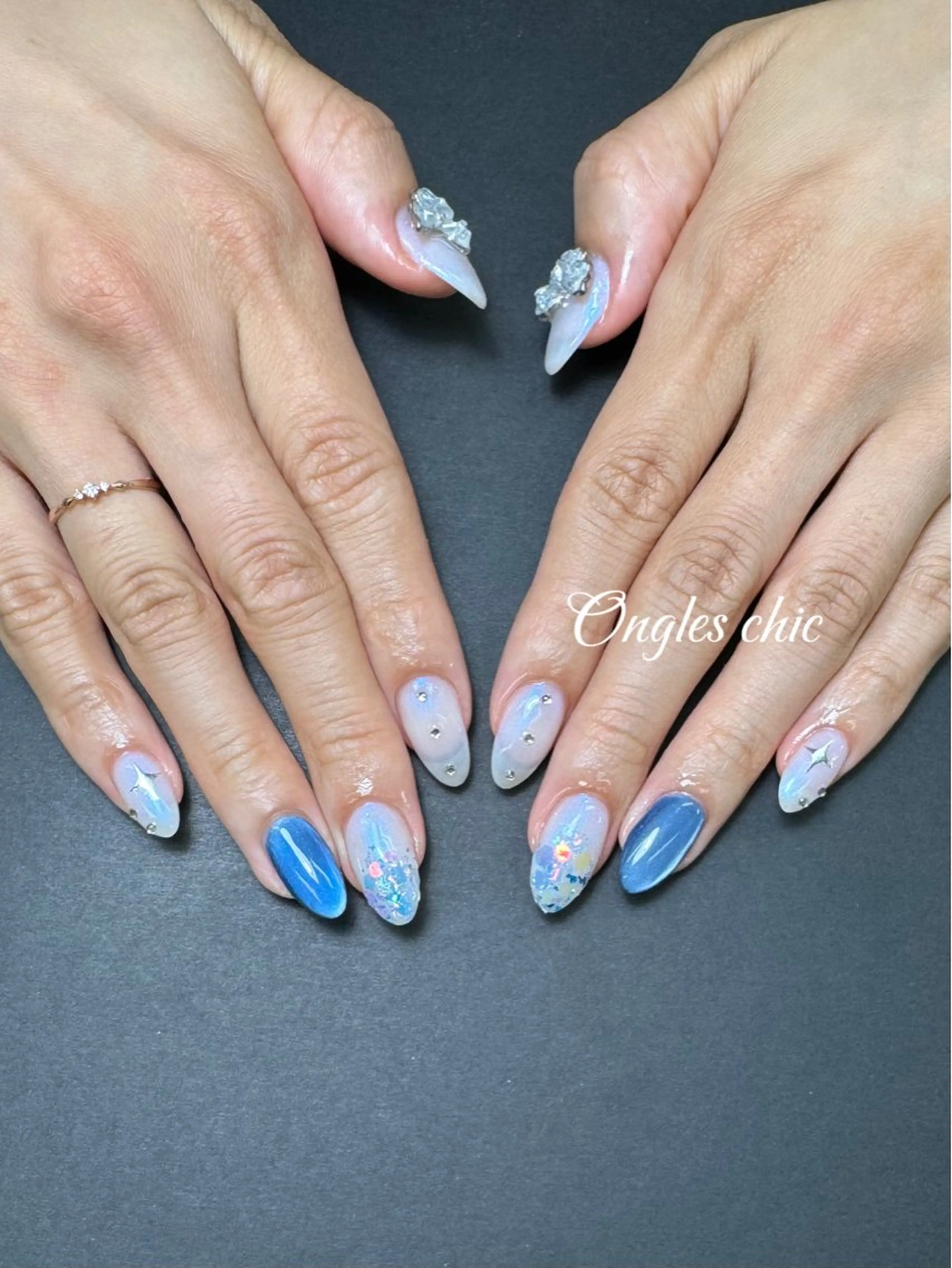 ネイル ハンドネイル ongles chicのネイルデザイン