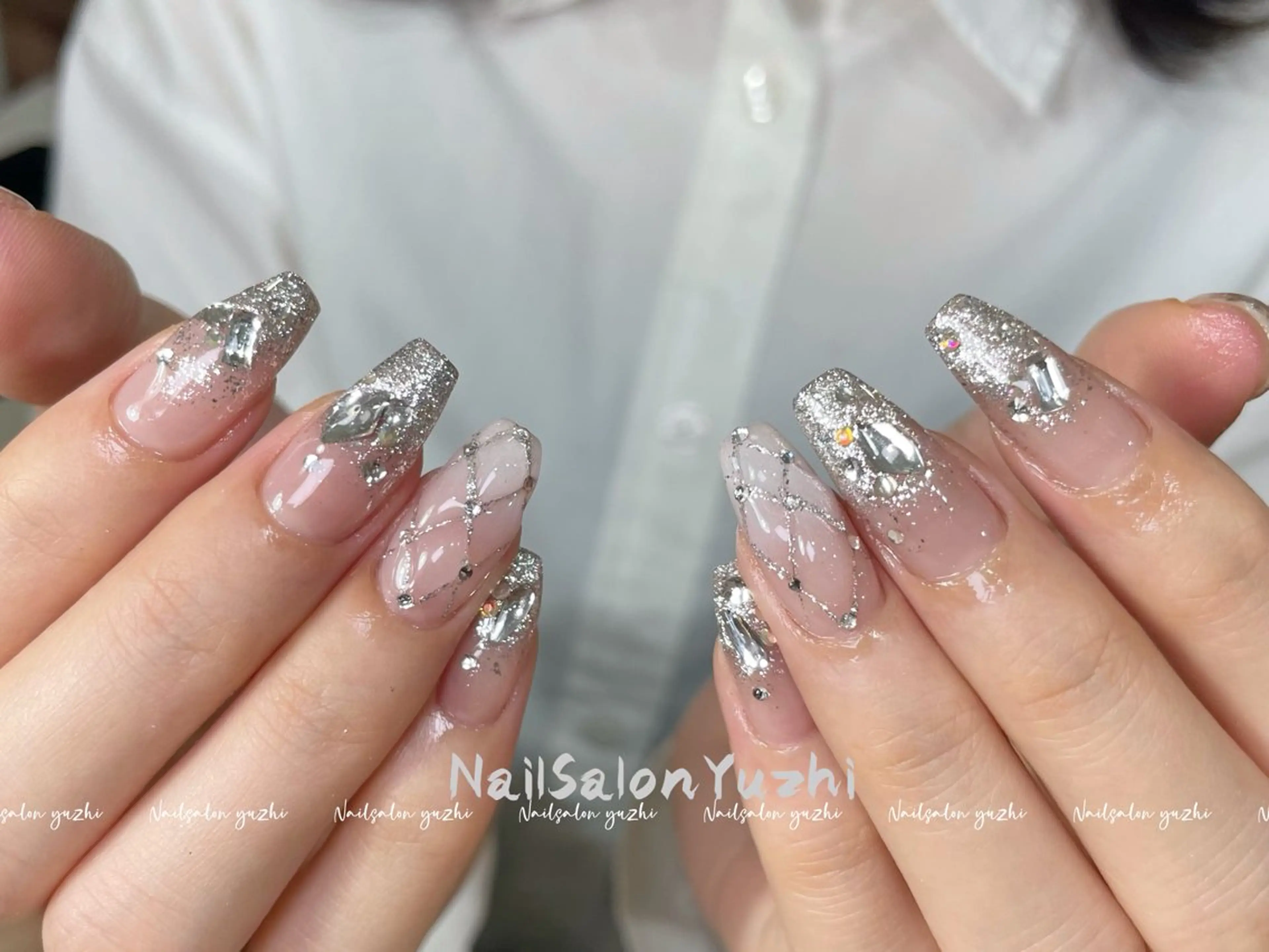 ネイル ハンドネイル MAKI💚💚💚 秋葉原.のネイルデザイン