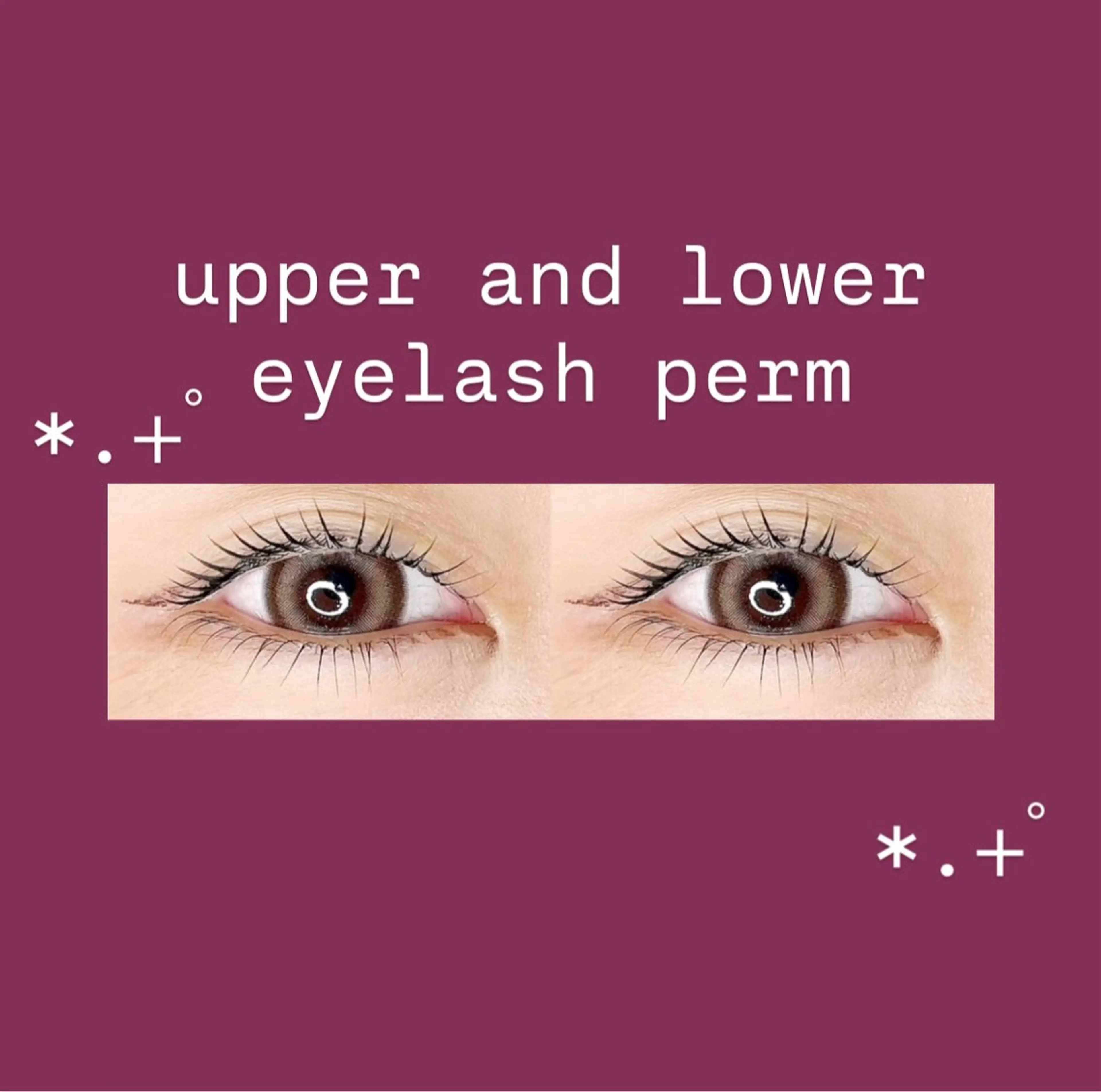 【上下】パリジェンヌorまつ毛パーマ🩰束感コーティング仕上げ💎の写真