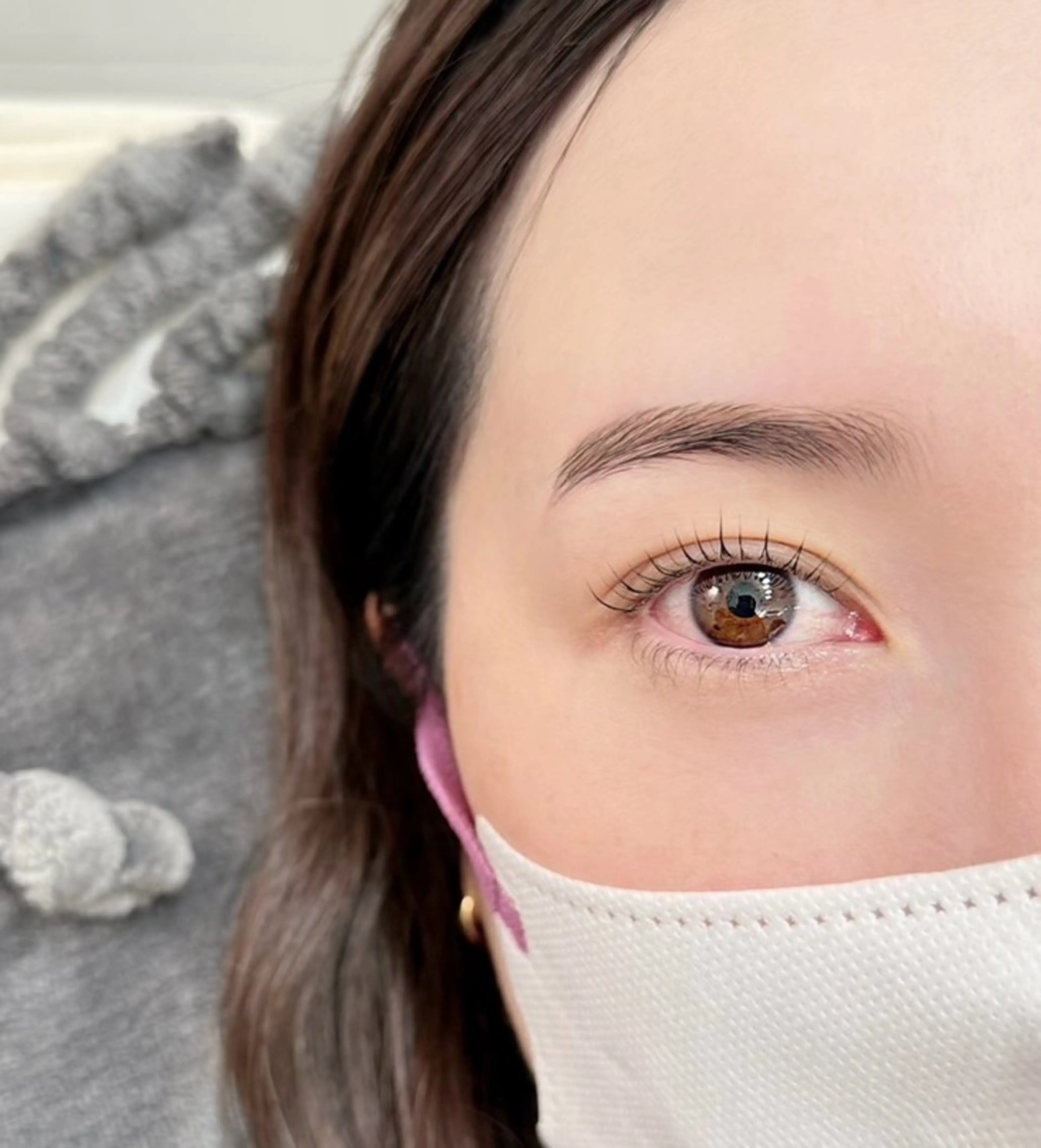 マツエク・マツパ 一重×まつ毛パーマ 梅津/cherien 渋谷・明治神宮前のマツエク・マツパデザイン