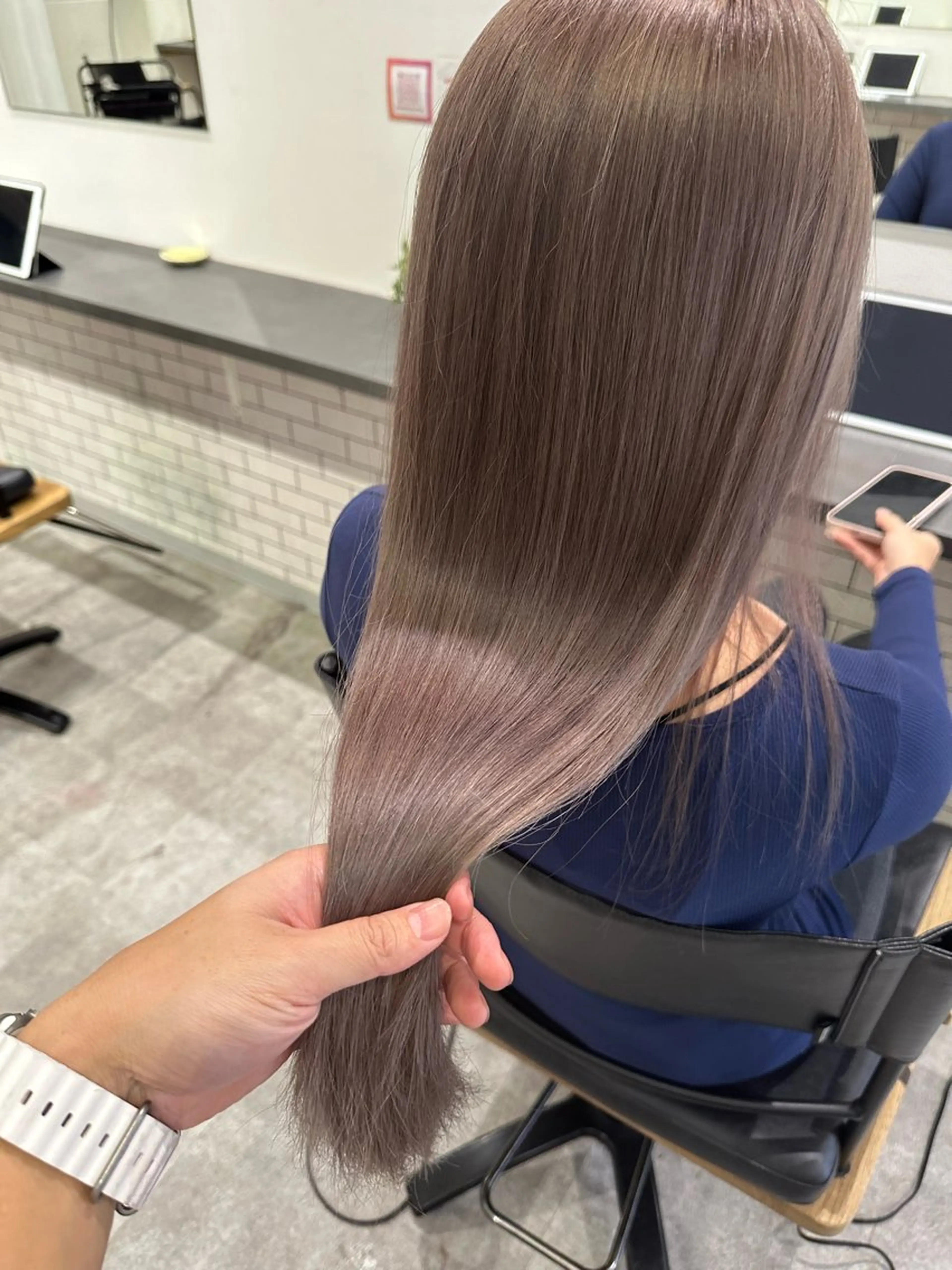 ミディアム カラー ショートボブ アディクシーカラー バレイヤージュ ブリーチ ケアブリーチ ヘアカラー JILBLAN京都 ショート/ハイライトのヘアスタイル