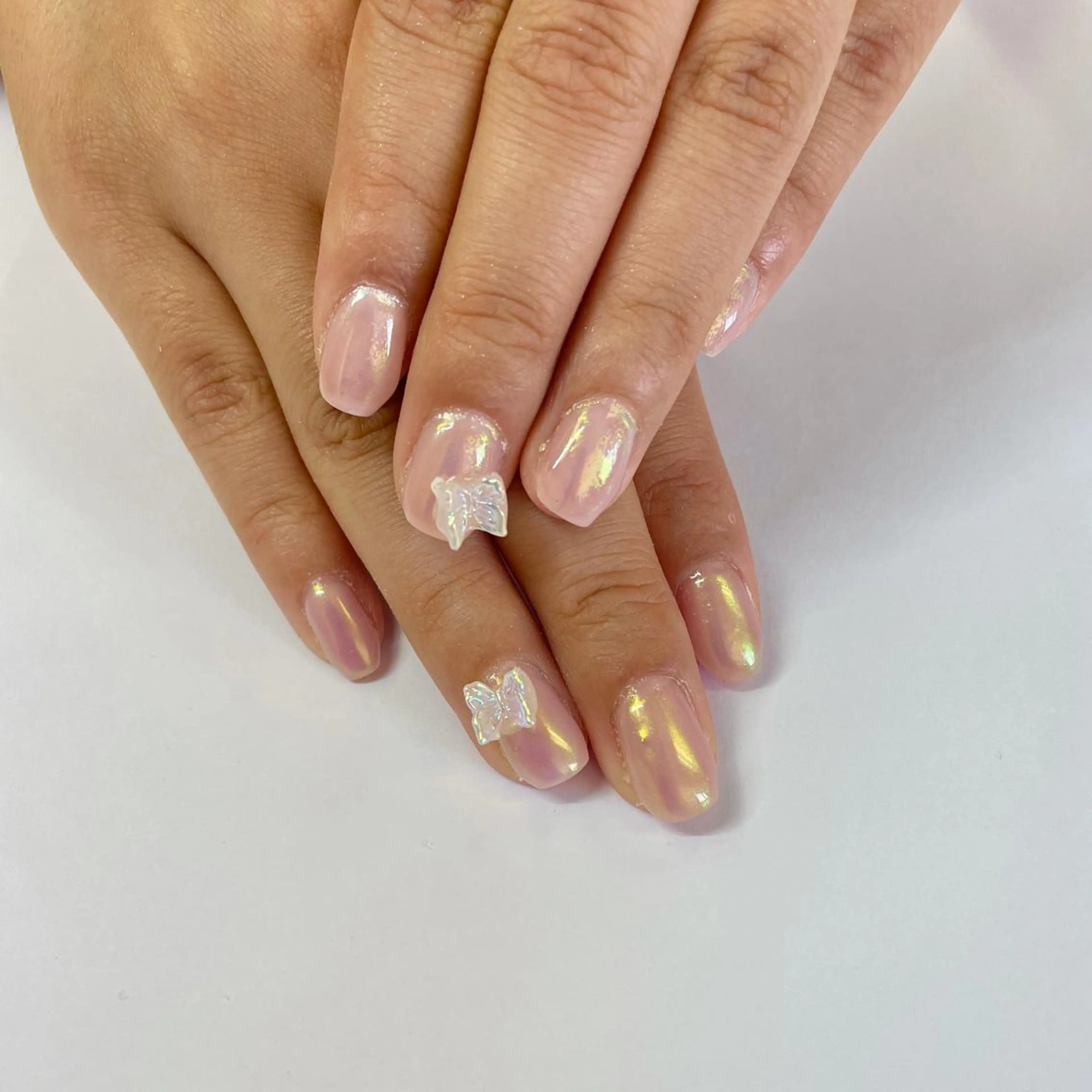 ネイル ハンドネイル 大阪福島韓国束感まつ げ Sayaka🤍のマツエク・マツパデザイン