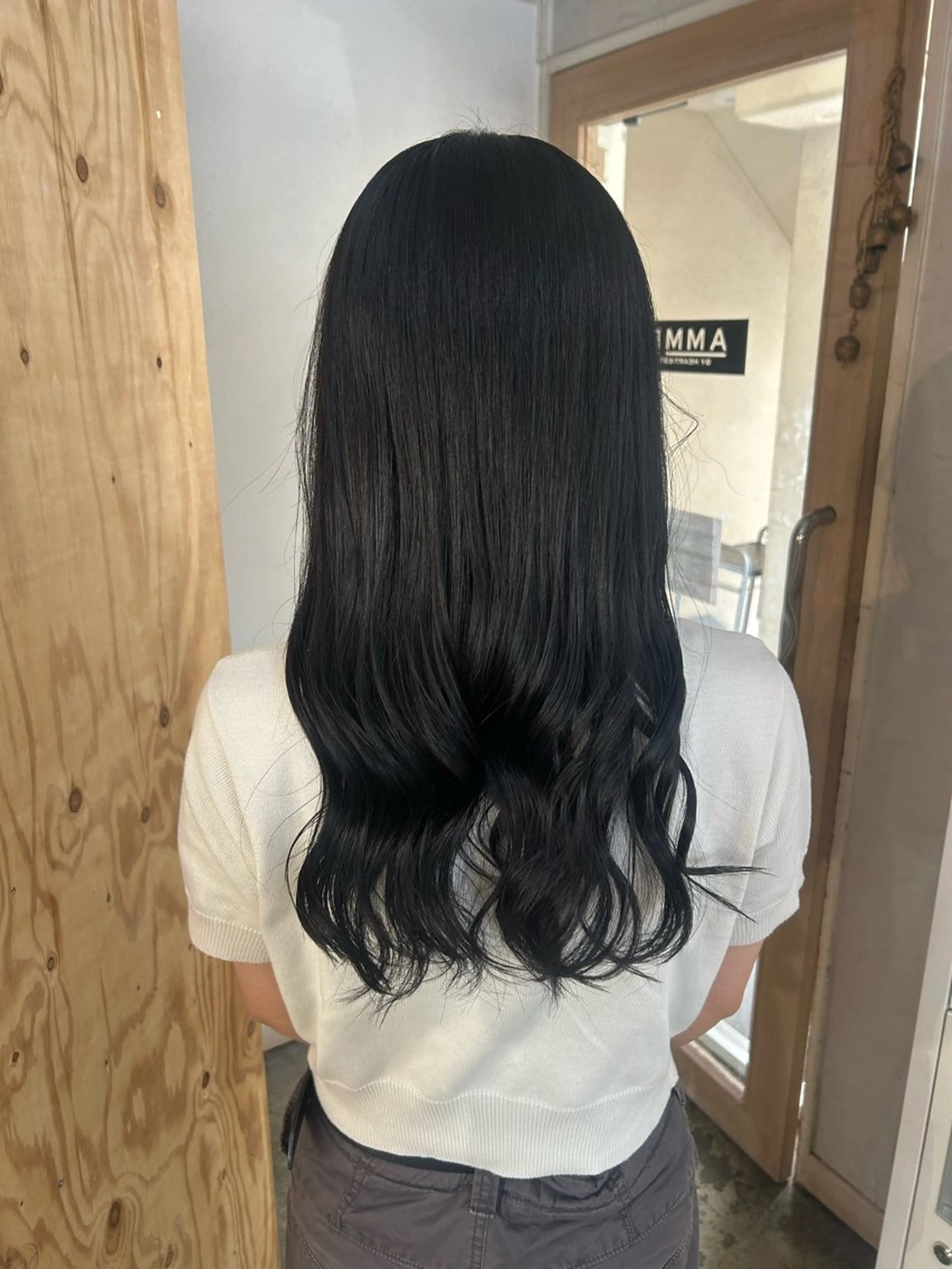 セミロング オオニシ オト☁️のヘアスタイル