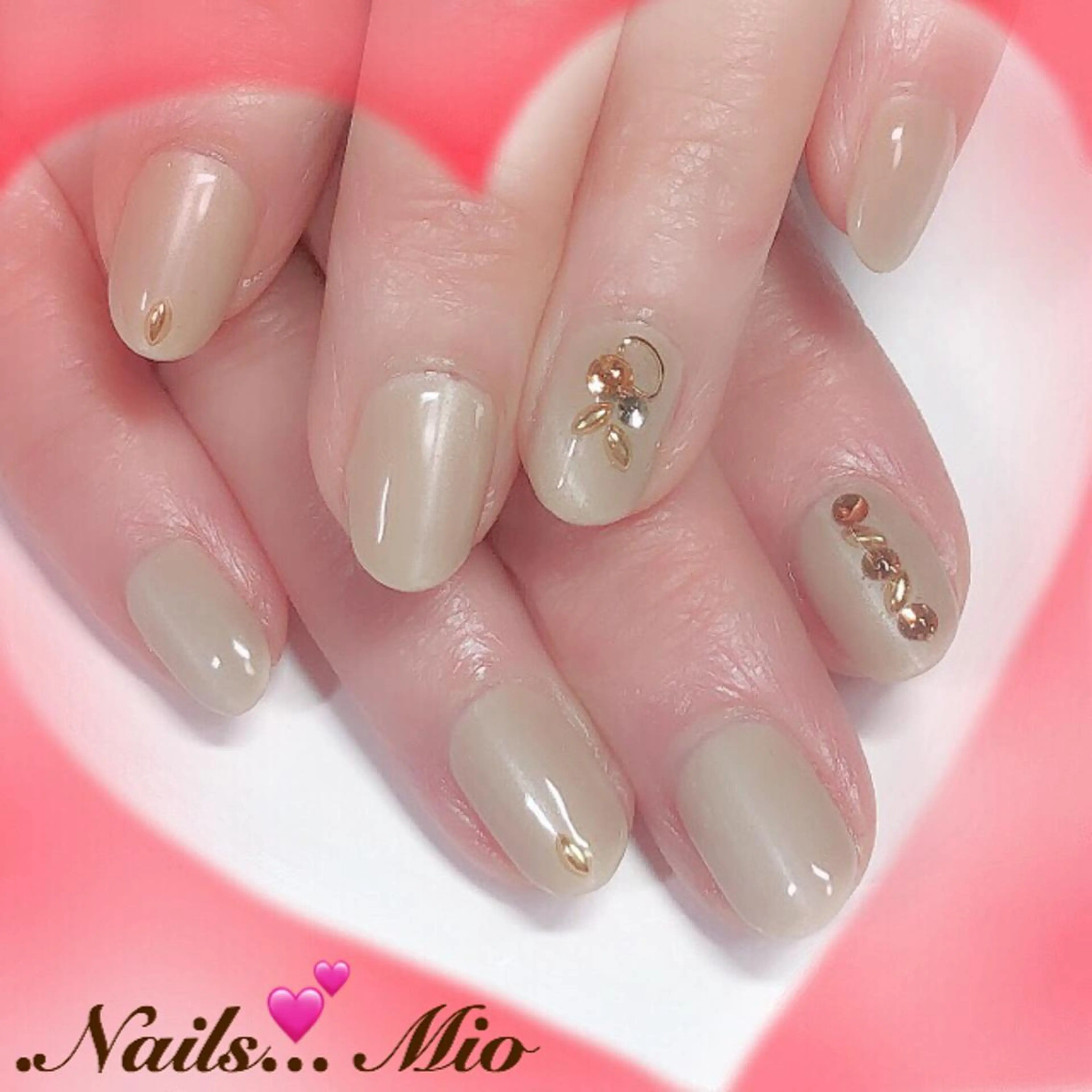 ネイル 入学式 卒業式 .Nails Mio 赤羽西ネイルサロンのネイルデザイン