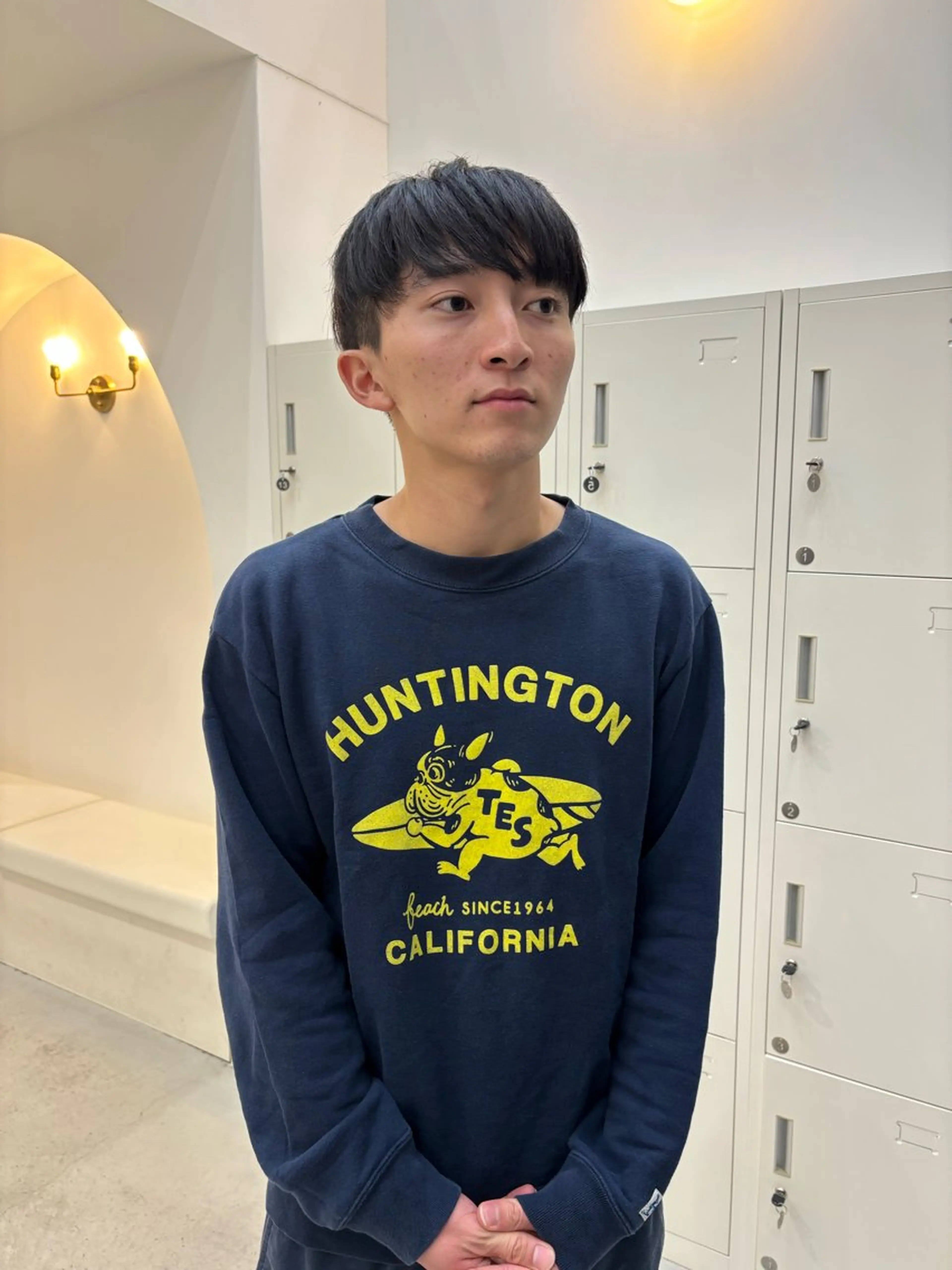 ショート カラー メンズ 伊藤 ゆいなのヘアスタイル