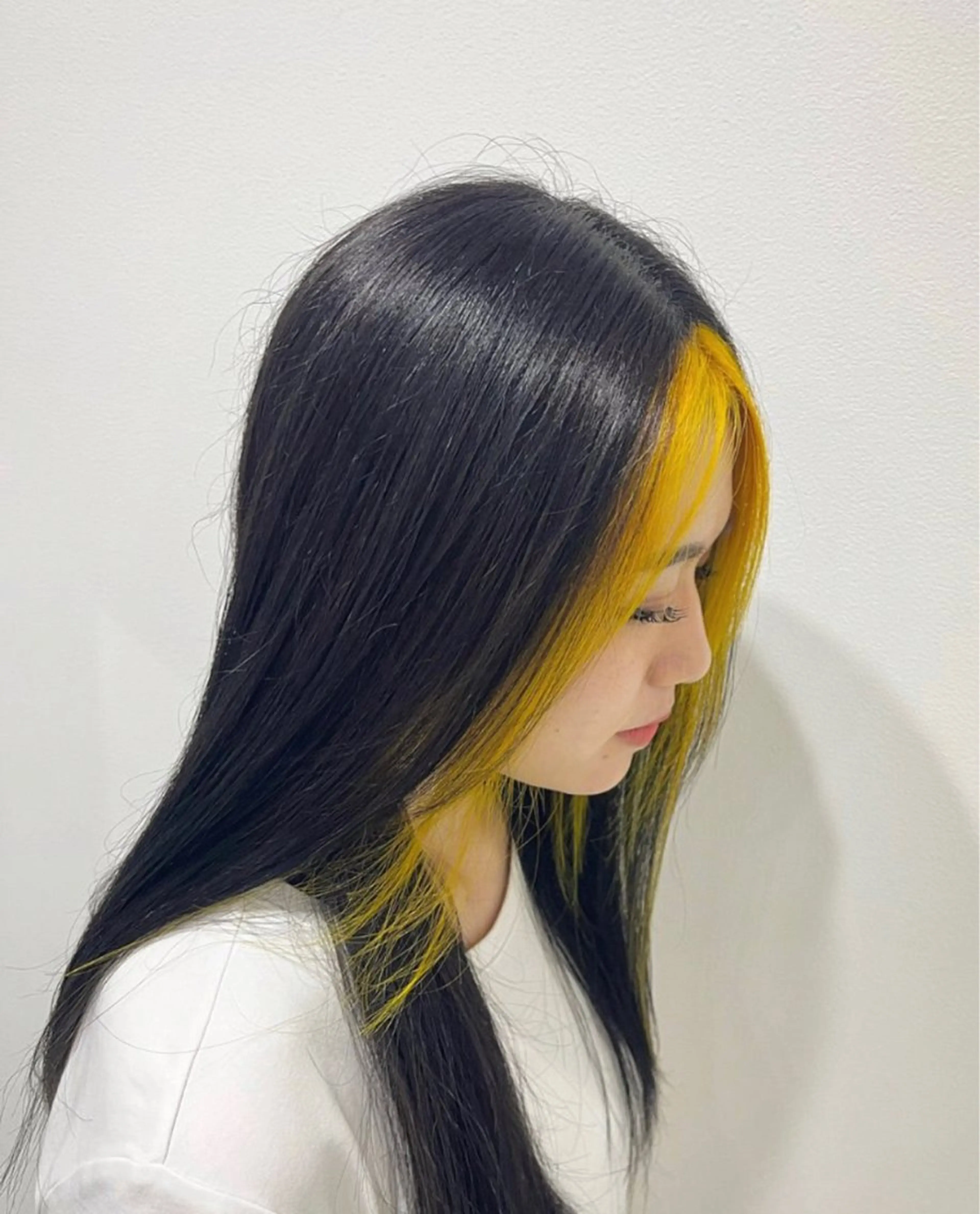 ロング カラー ヘアアレンジ ミストバング  フェイスフレーミング 髪質改善/艶髪 /SARA💕のヘアスタイル