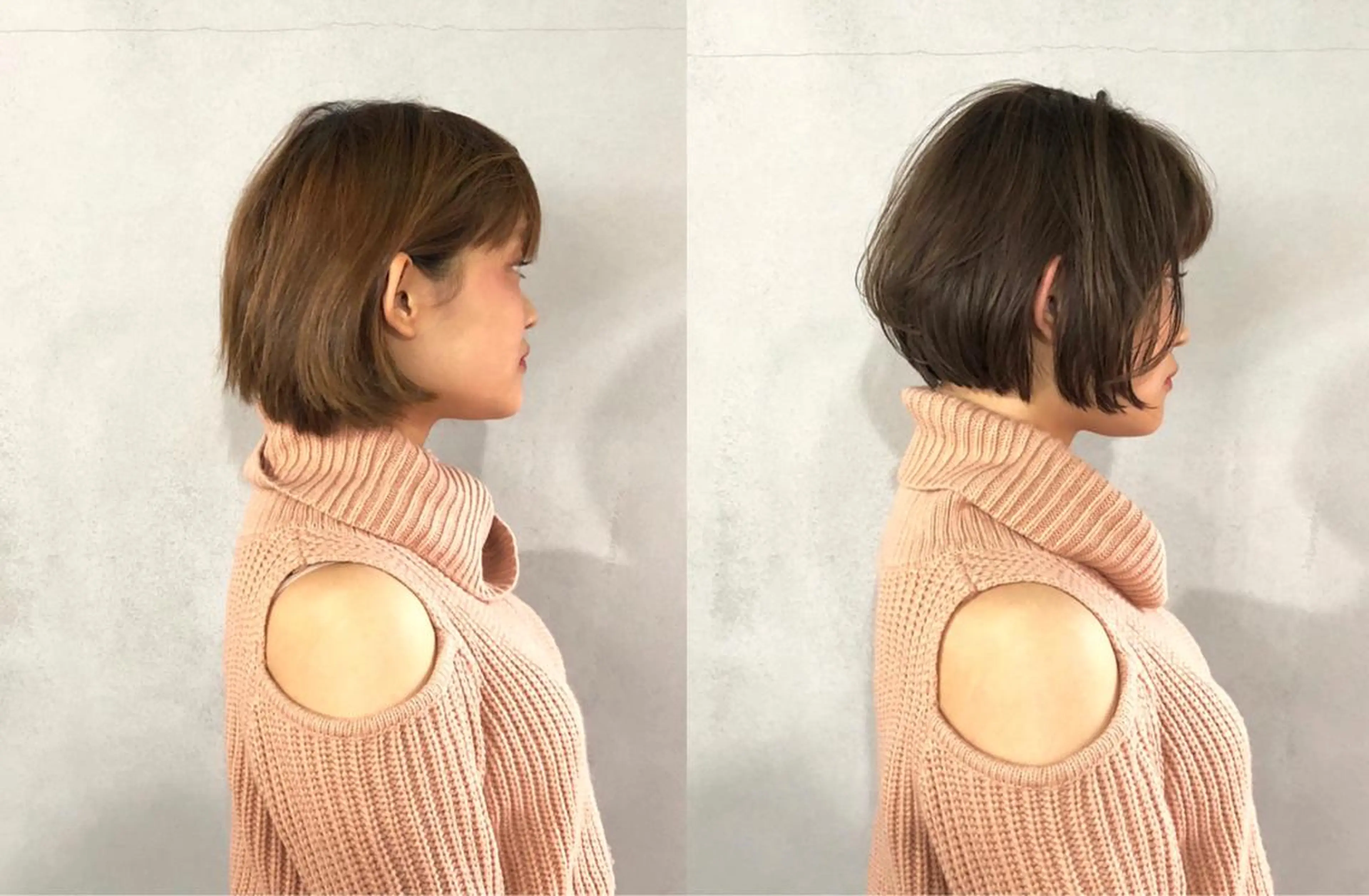 ショート ボブ カット ヘアカラー ショート/ボブ/ 白髪染め/メンズ葛西のヘアスタイル