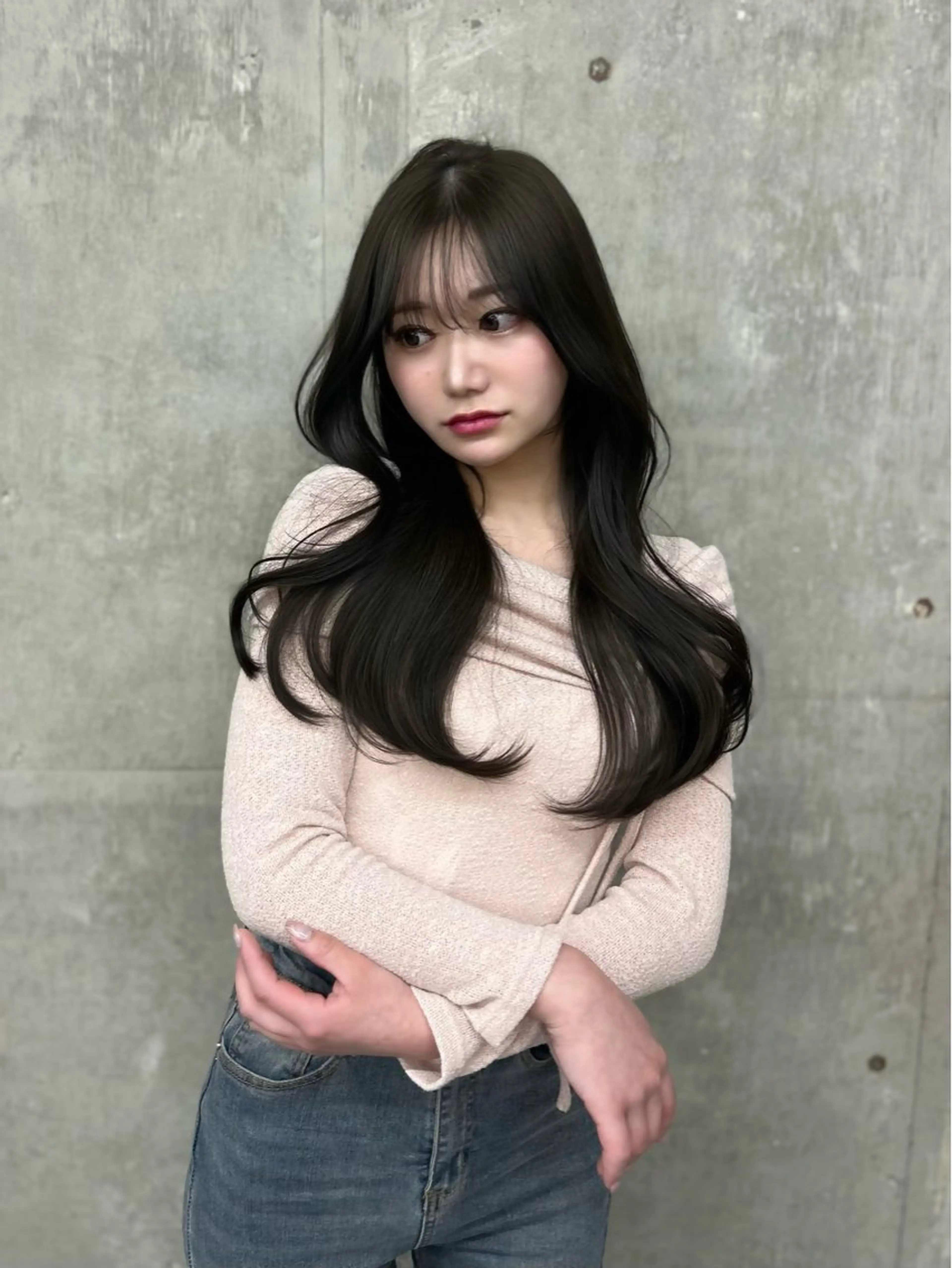 minimo限定✨️【流行りの韓国スタイルなら🇰🇷】カット＋透明感カラー＋超音波マスクトリートメントの写真