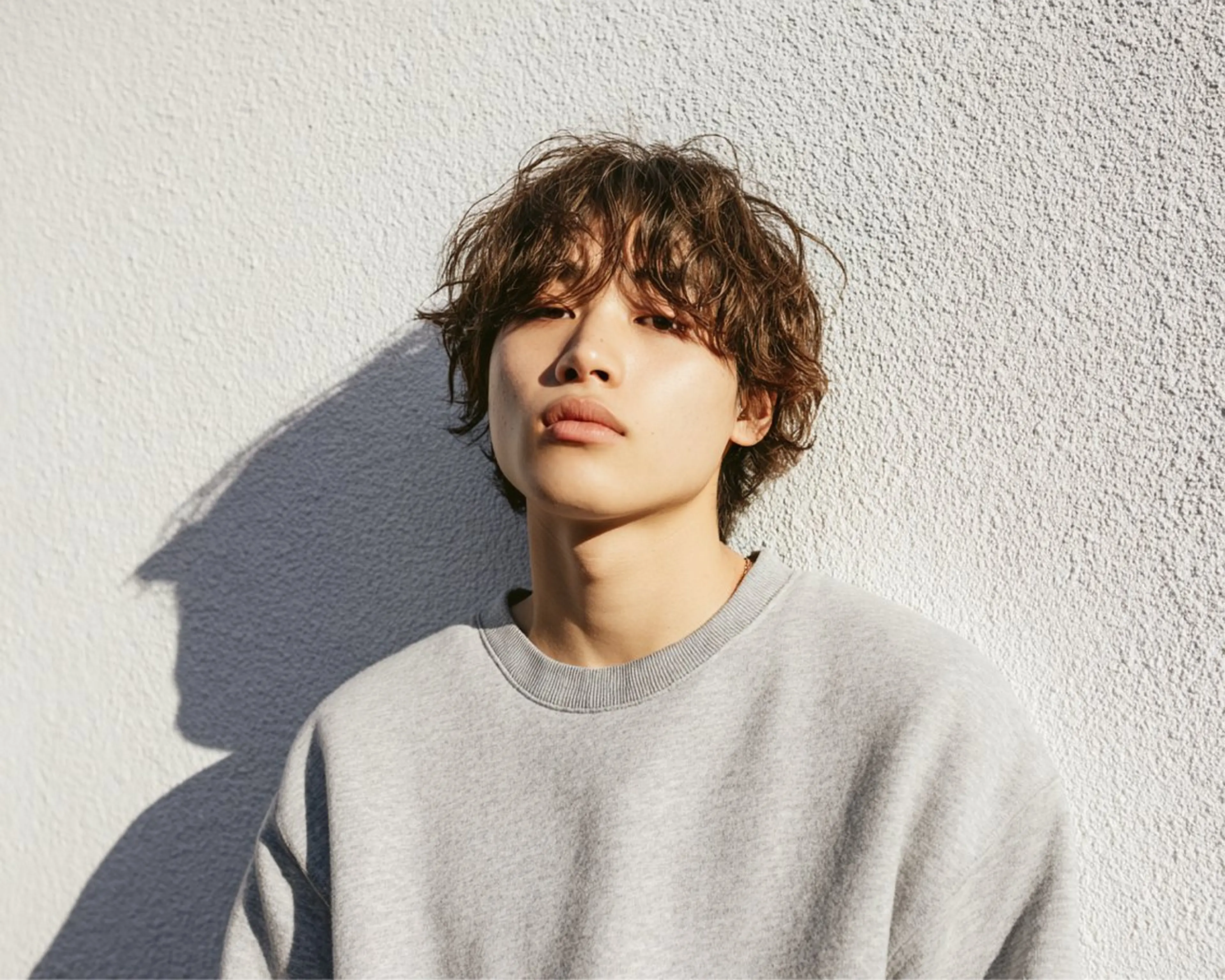 メンズカット＋特殊パーマ（波巻き、ツイストスパイラル、シャドー等）の写真