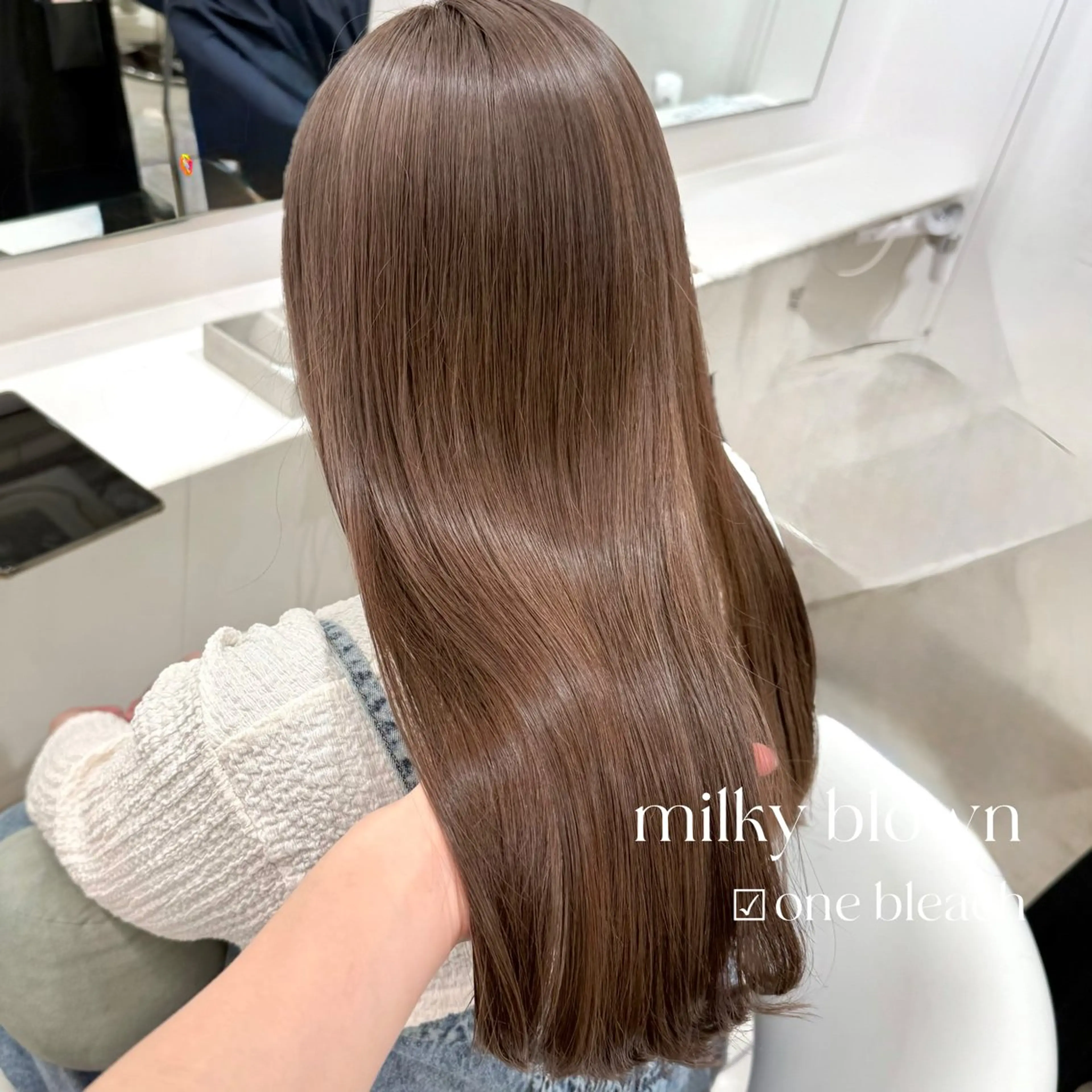 ロング カラー ヘアカラー ParveMix￤ 大賀さつき🍨🤍のヘアスタイル