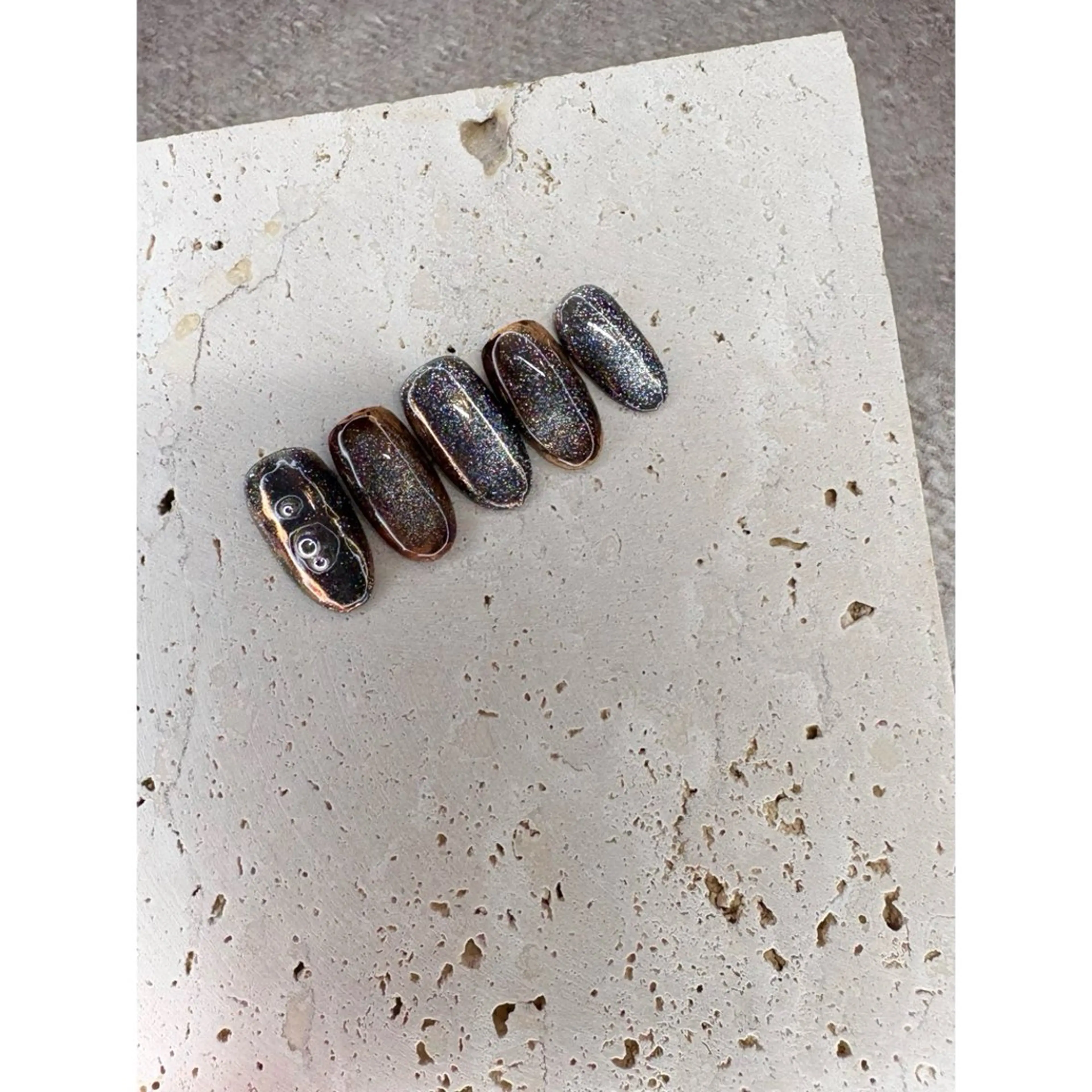 ネイル ハンドネイル 𖡼 yumenoのネイルデザイン