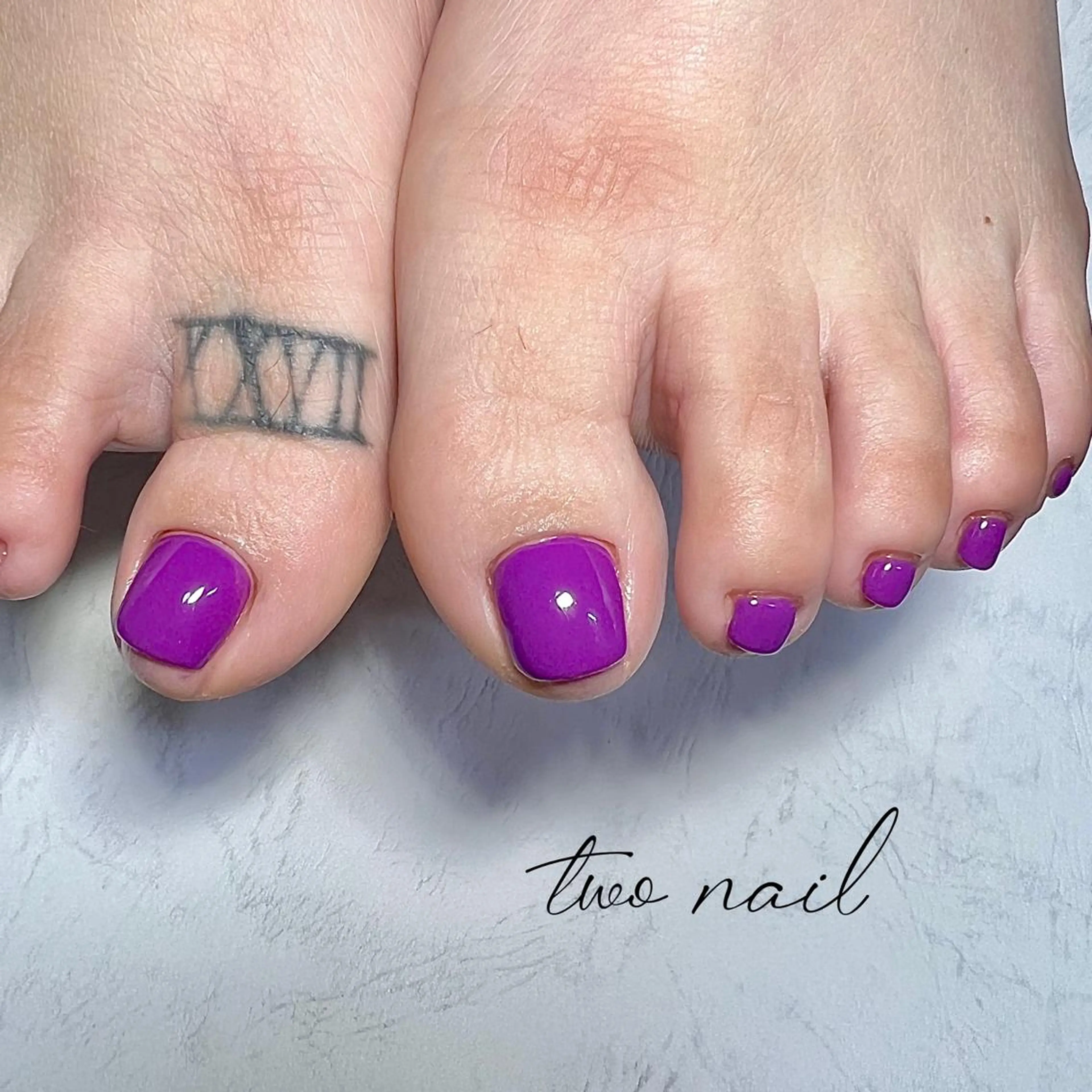 フットネイル two nailのネイルデザイン