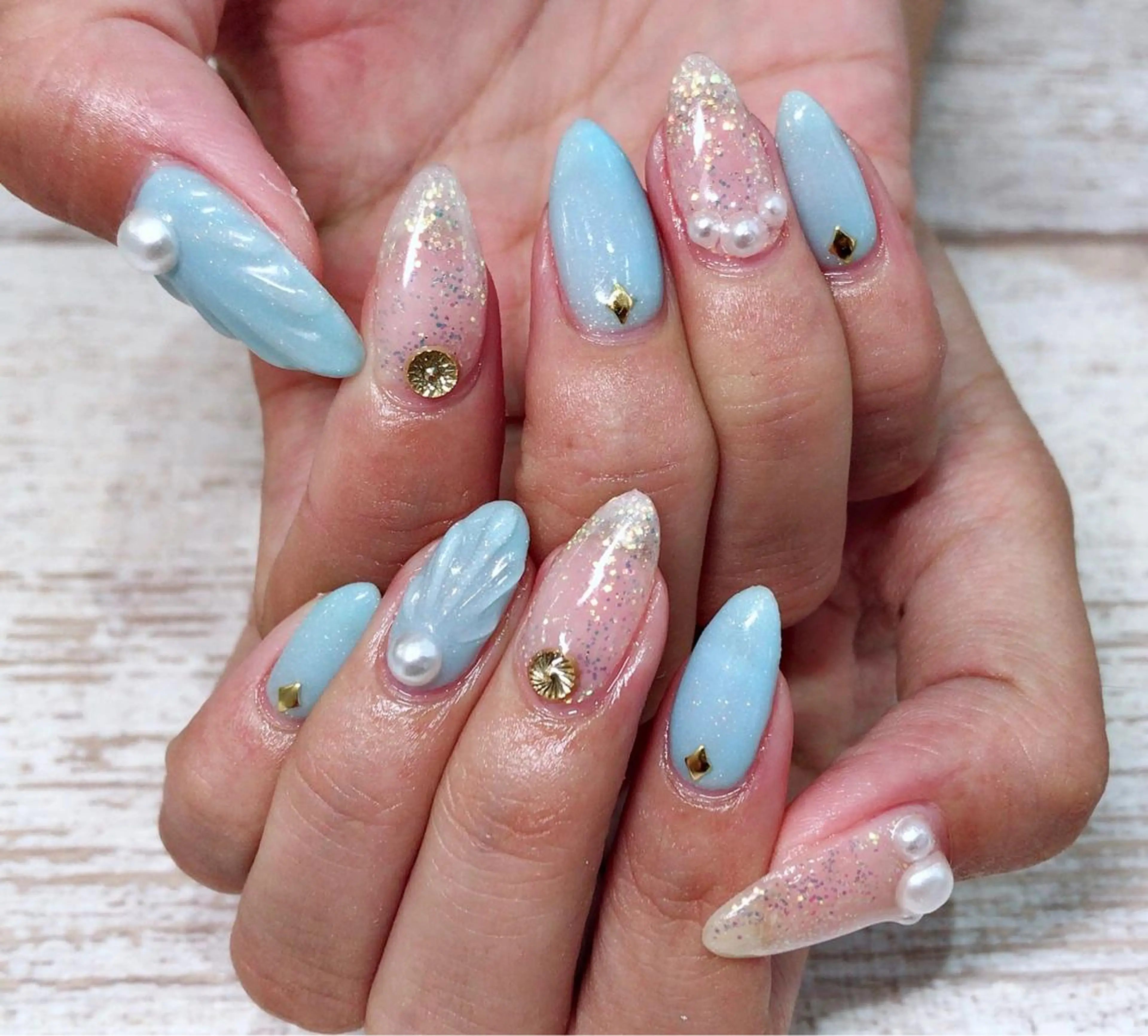 ネイル Lino+ ネイル&よもぎ蒸しのネイルデザイン