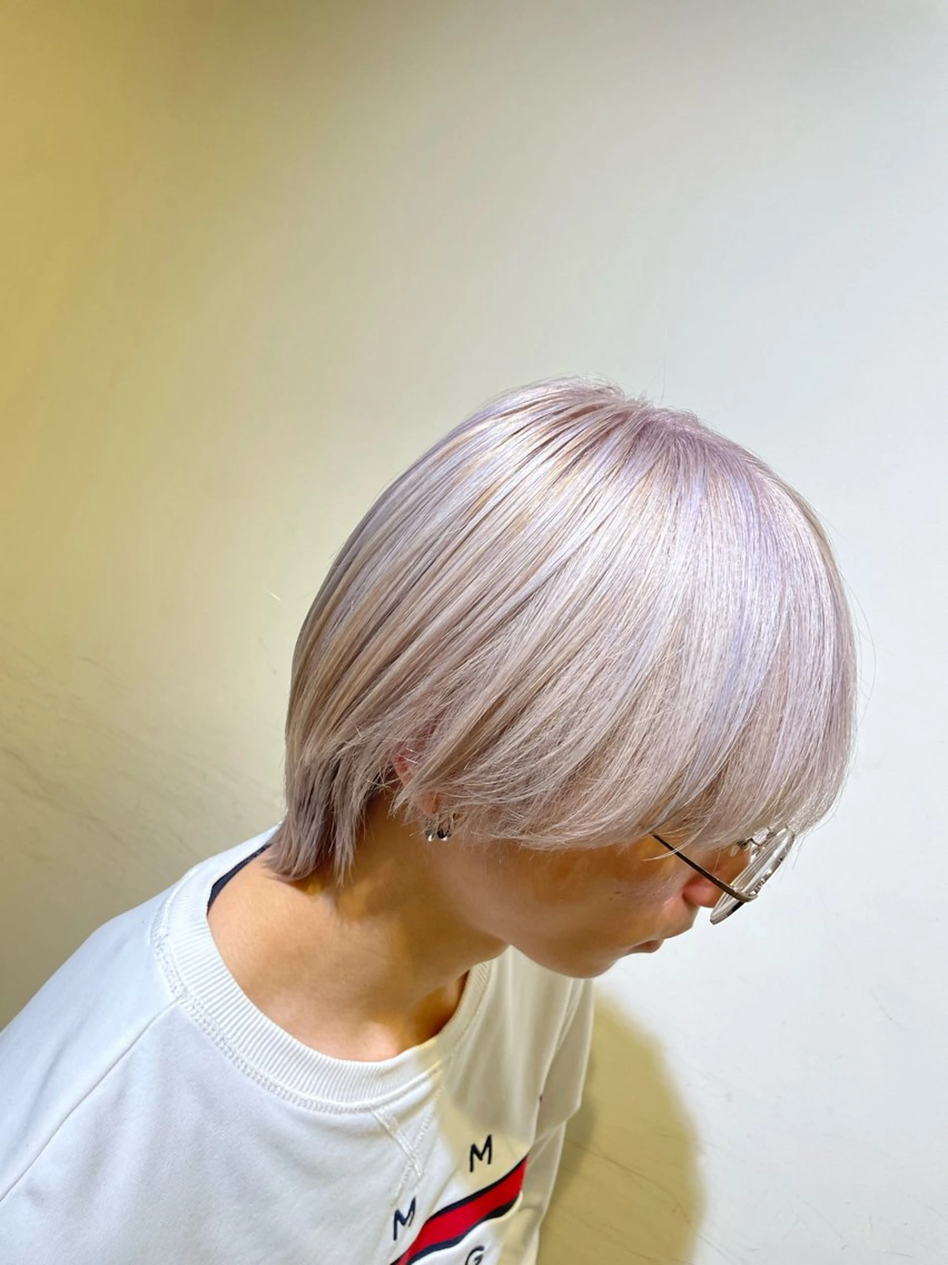 カラー メンズ Miyabi.💋 ABEYLEVRAIのヘアスタイル