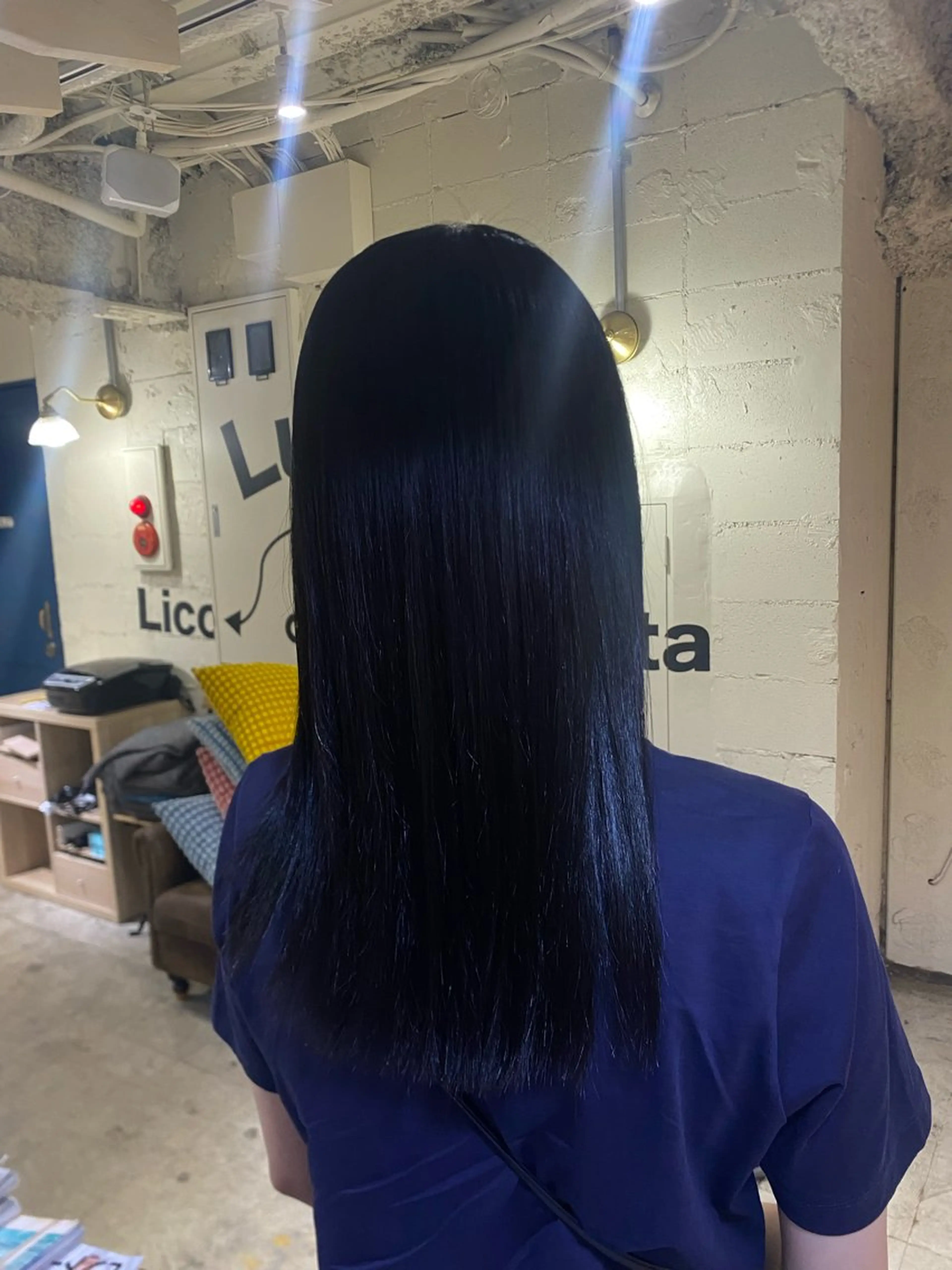 ロング 縮毛矯正 パーマ/艶感カラー ୨୧ RISAKOのヘアスタイル