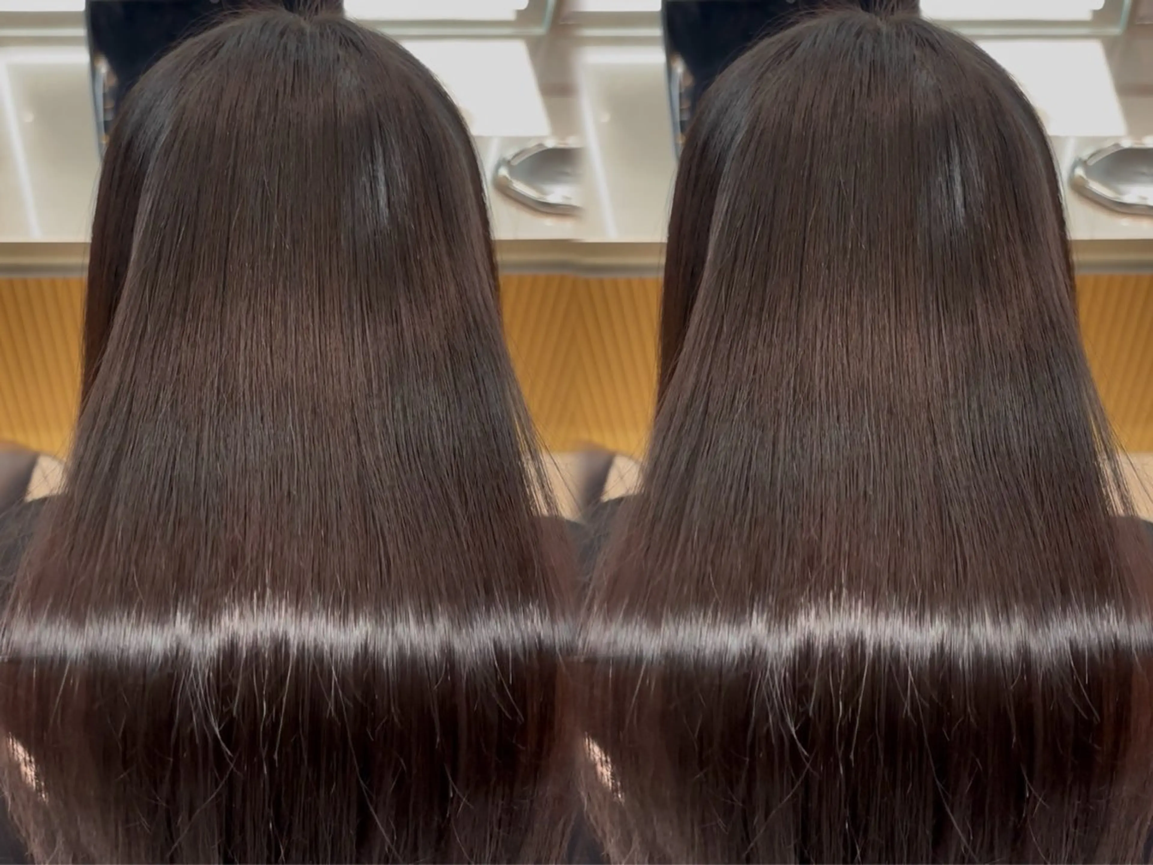 ロング パーマ 髪質改善 縮毛矯正 ストレートパーマ 縮毛矯正 トリートメント 【博多髪質改善】 吉村　清志のヘアスタイル