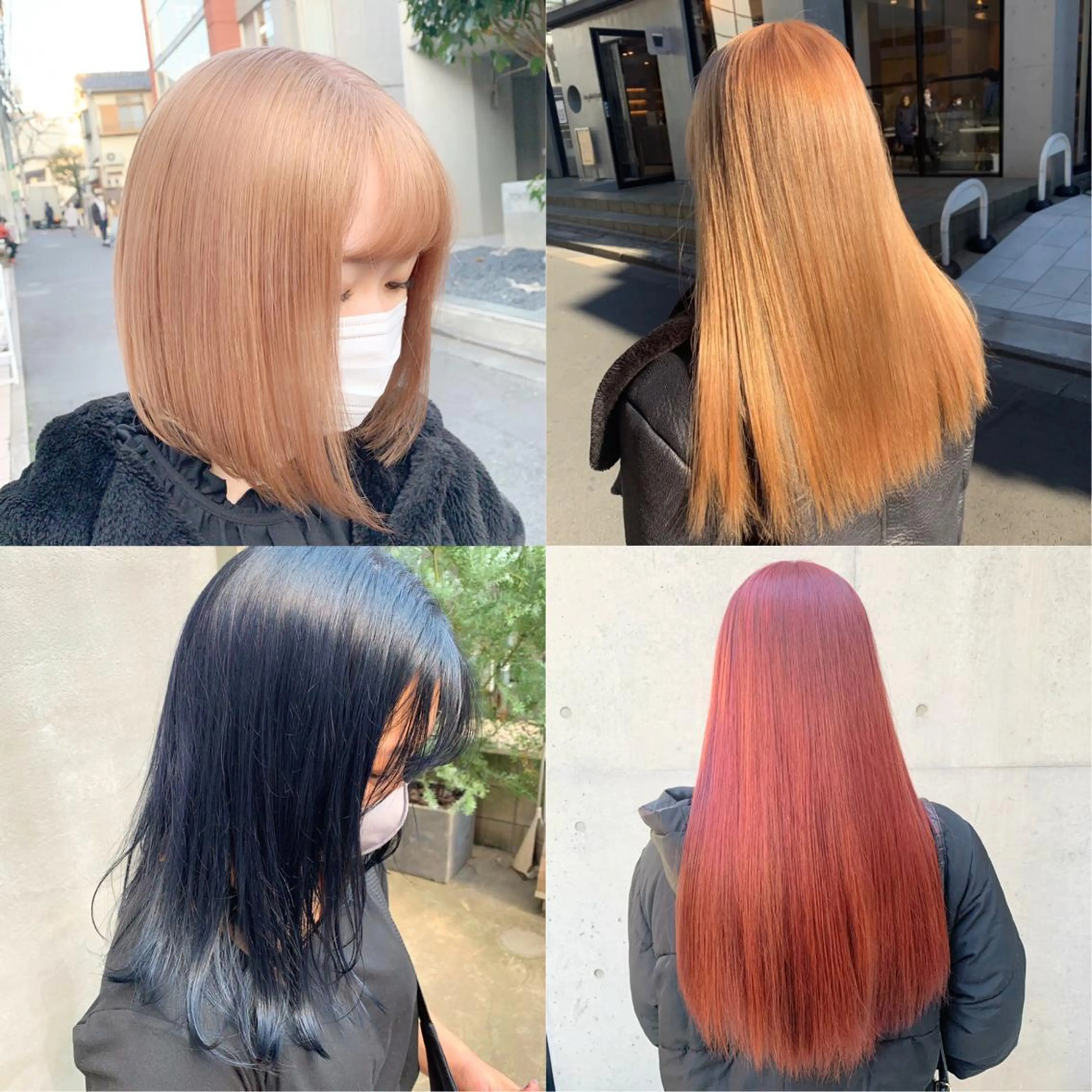 ロング カラー カット ヘアカラー トリートメント 赤みゼロ/透明感 カラー🌿KANTAのヘアスタイル