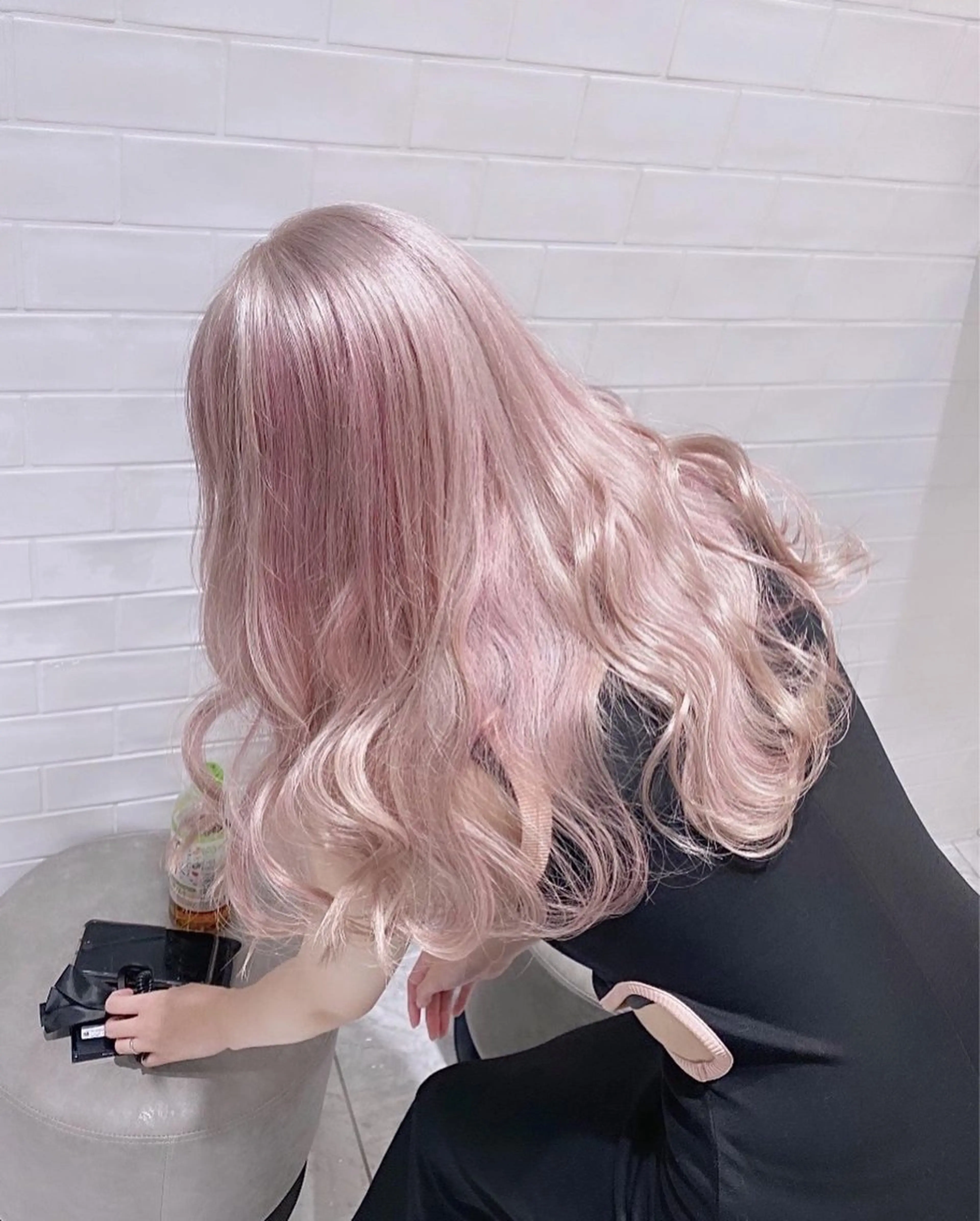 ♡ケアブリーチ➕ケアカラー➕ダメージ改善トリートメントの写真