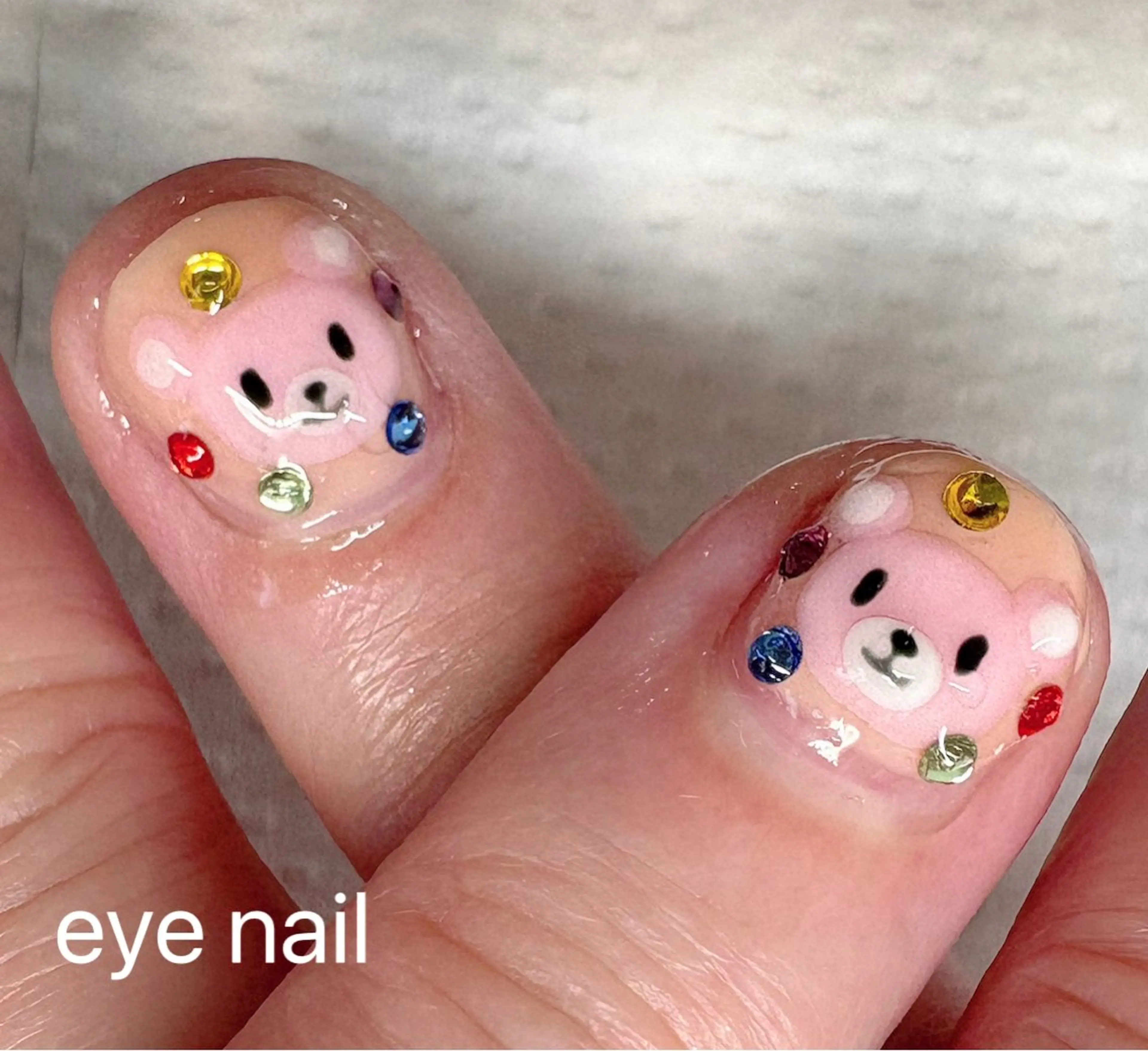 ネイル アートネイル ジェルネイル ストーンネイル ハンドネイル Eye nailのネイルデザイン