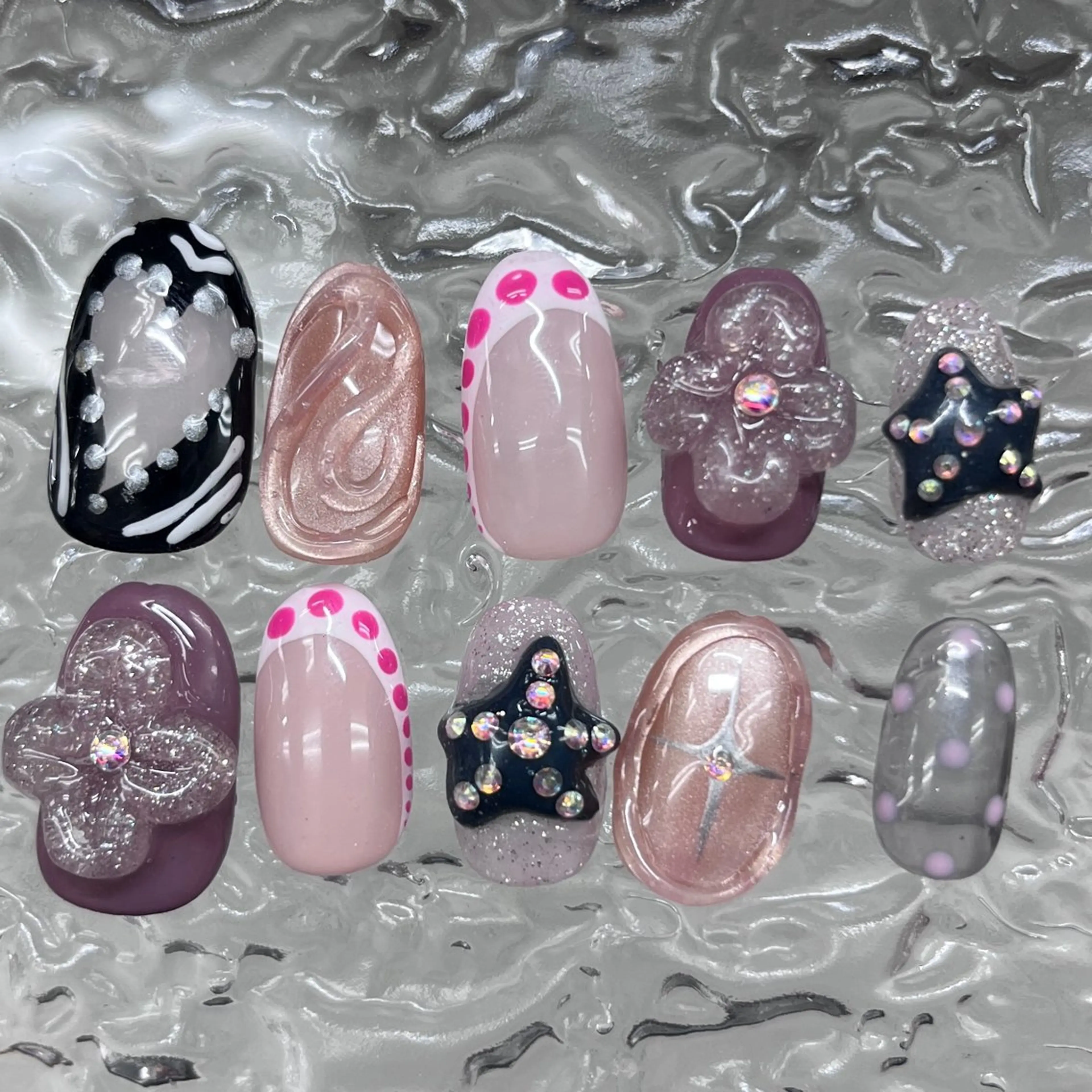 ネイル ハンドネイル niconail 🧣ayu 📍烏山のネイルデザイン