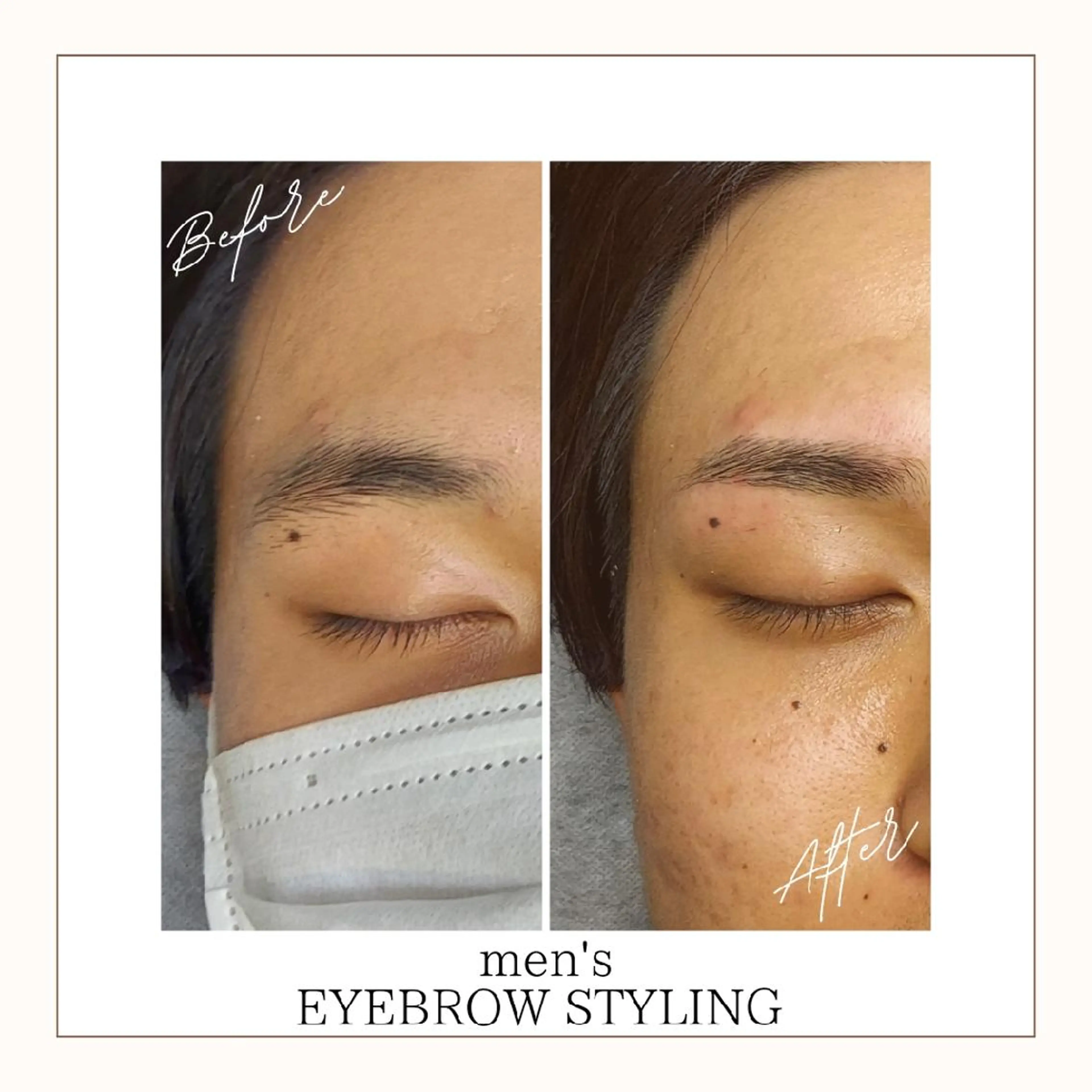 アイブロウ ワックス脱毛 眉カット U_la所属・U_la [ウーラ] 片岡の眉毛・アイブロウイメージ