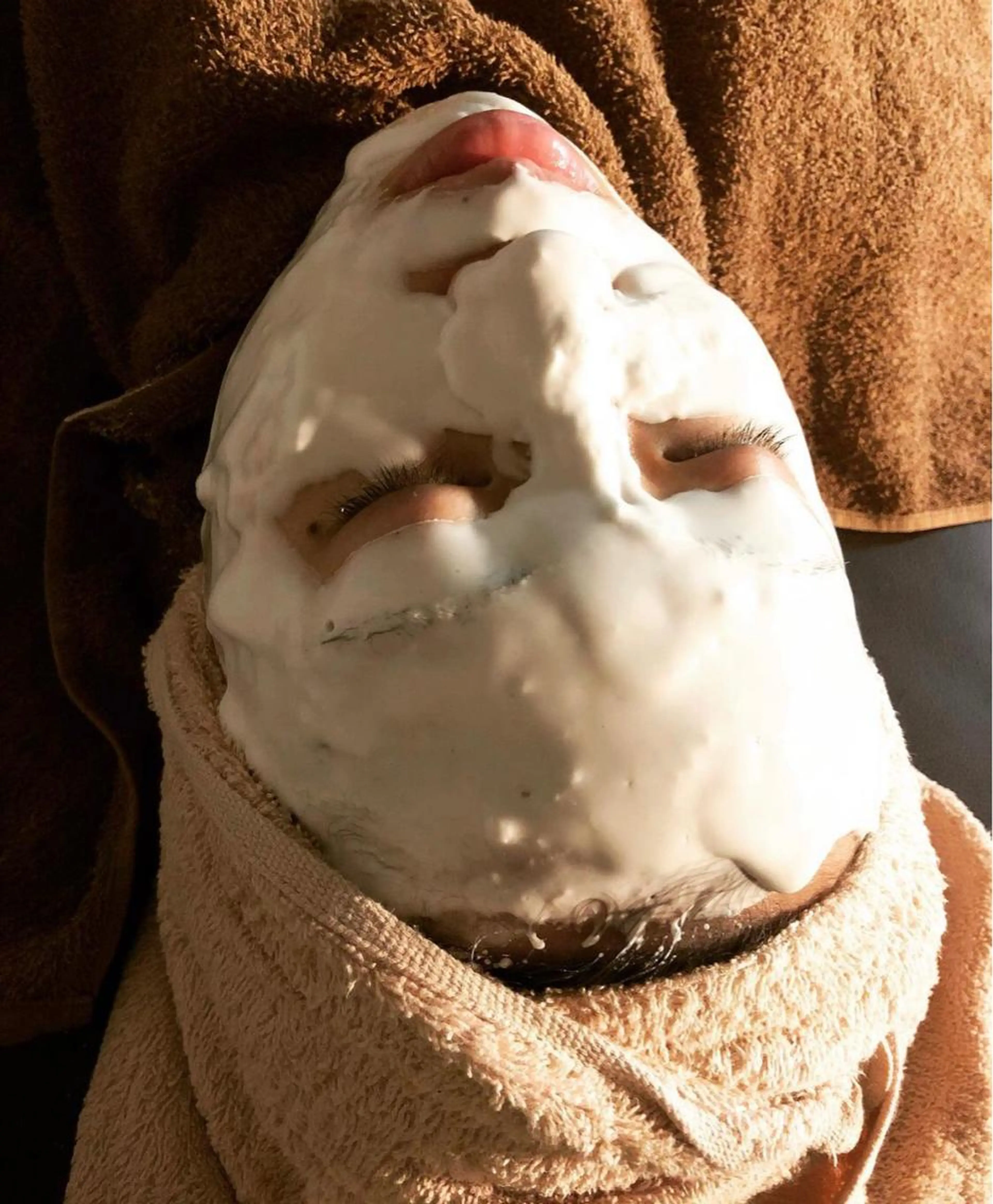 モデリングマスクの写真