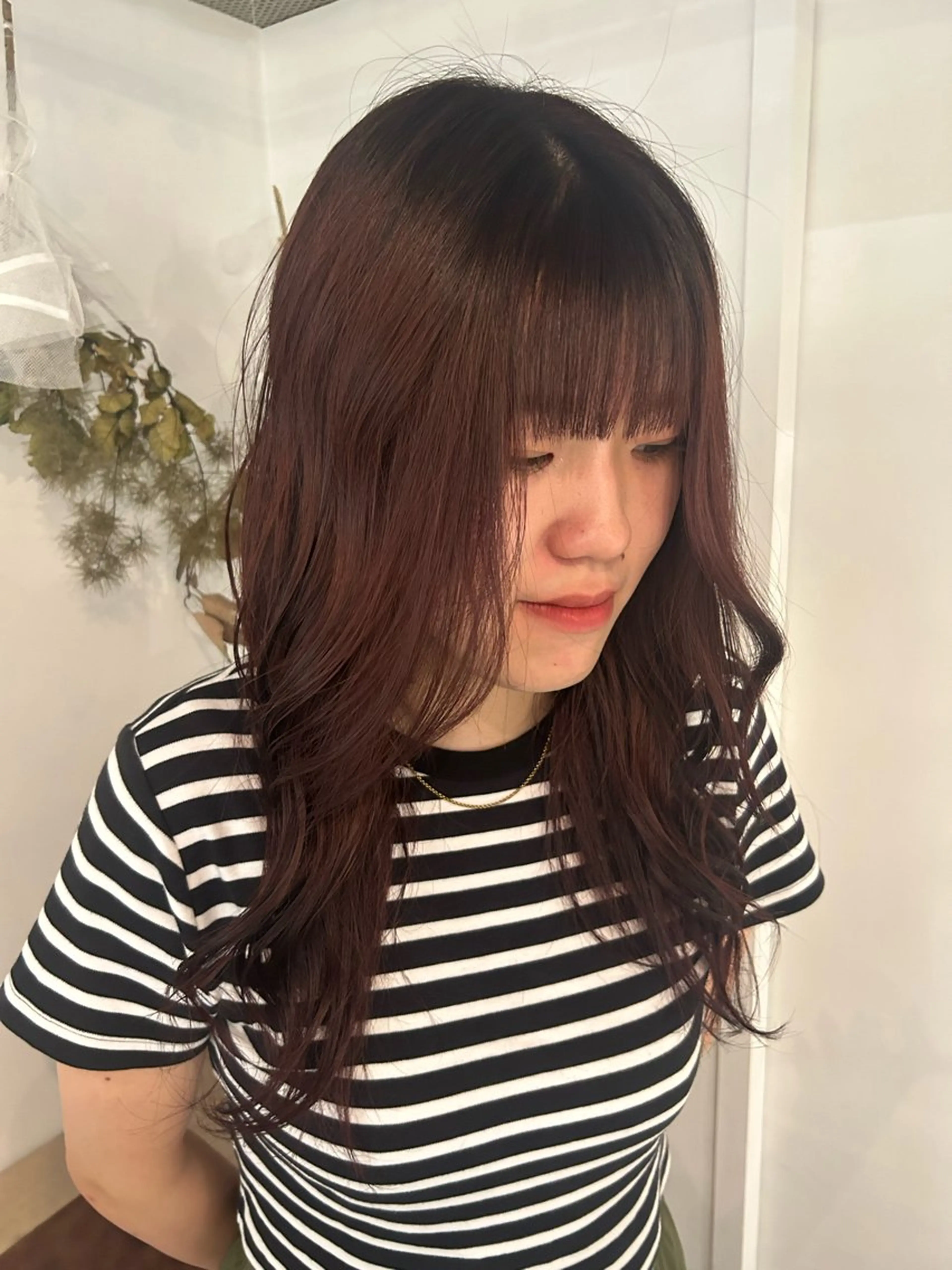 カラー かがやしづ ⭐️ハイトーンのヘアスタイル