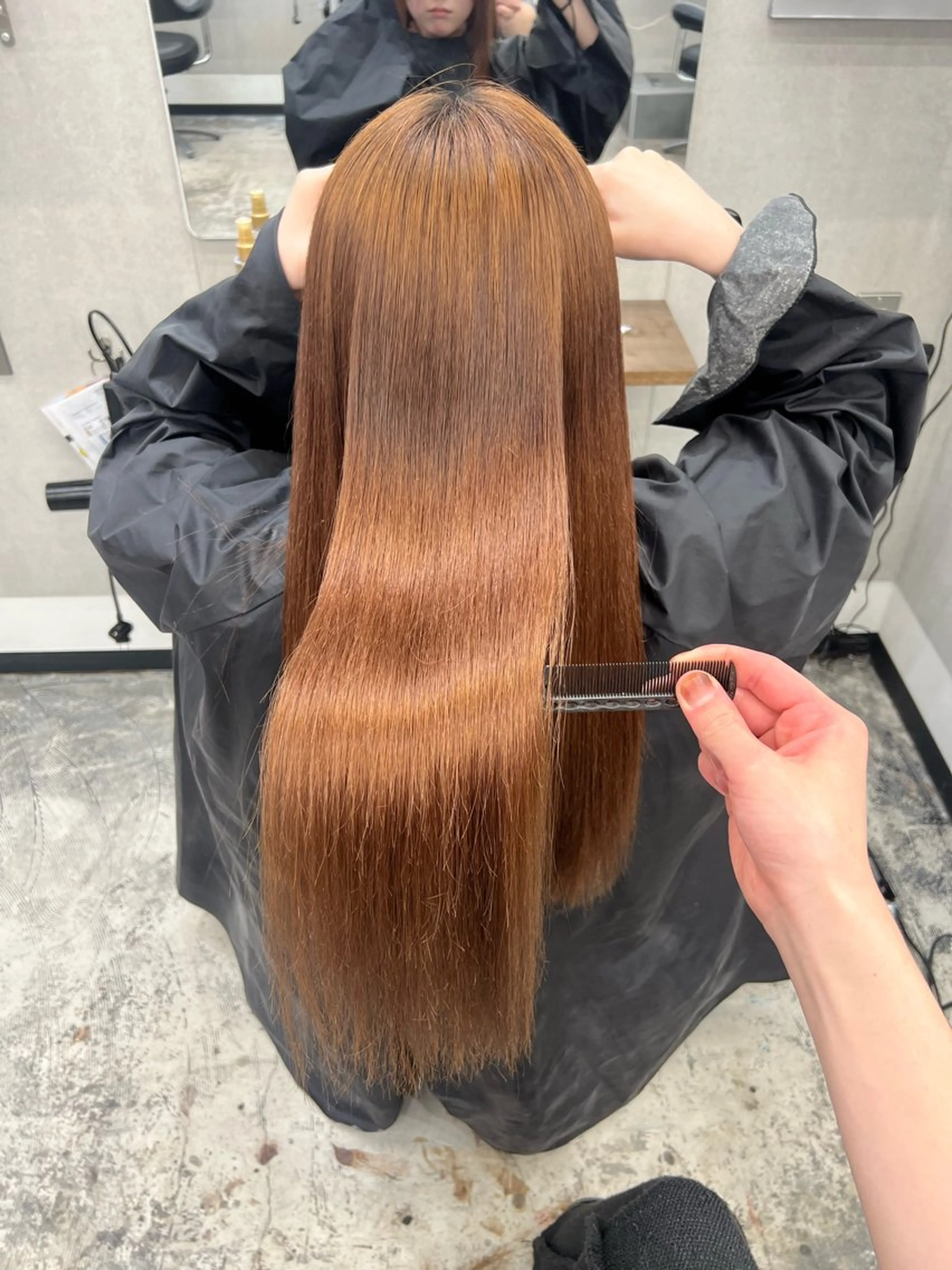 リタッチ縮毛矯正✨2.3回目20%off‼️の写真