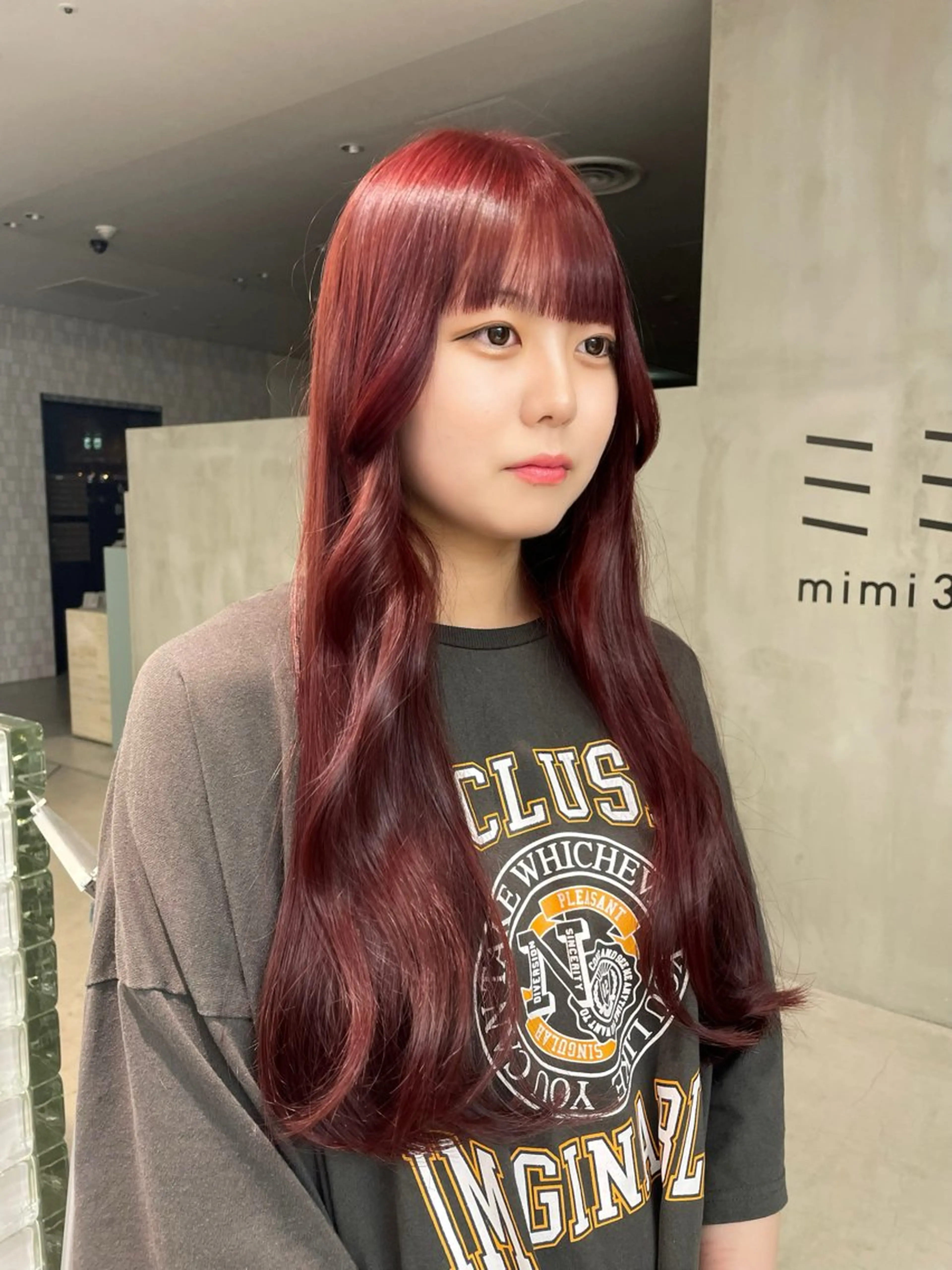 ロング カット×ブリーチカ ラー‪/yuNa🩶のヘアスタイル