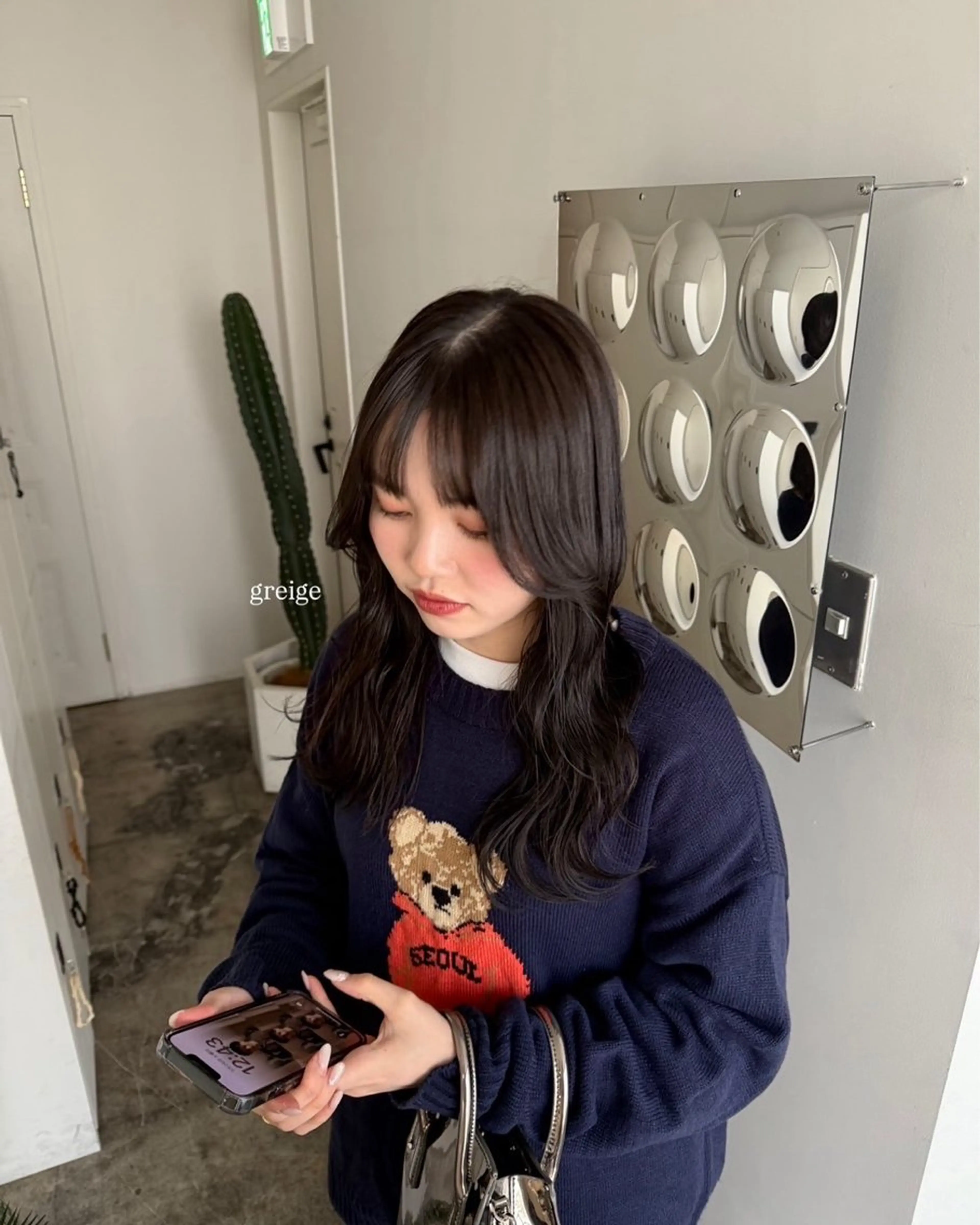 透明感カラー ＋ 3stepトリートメントの写真