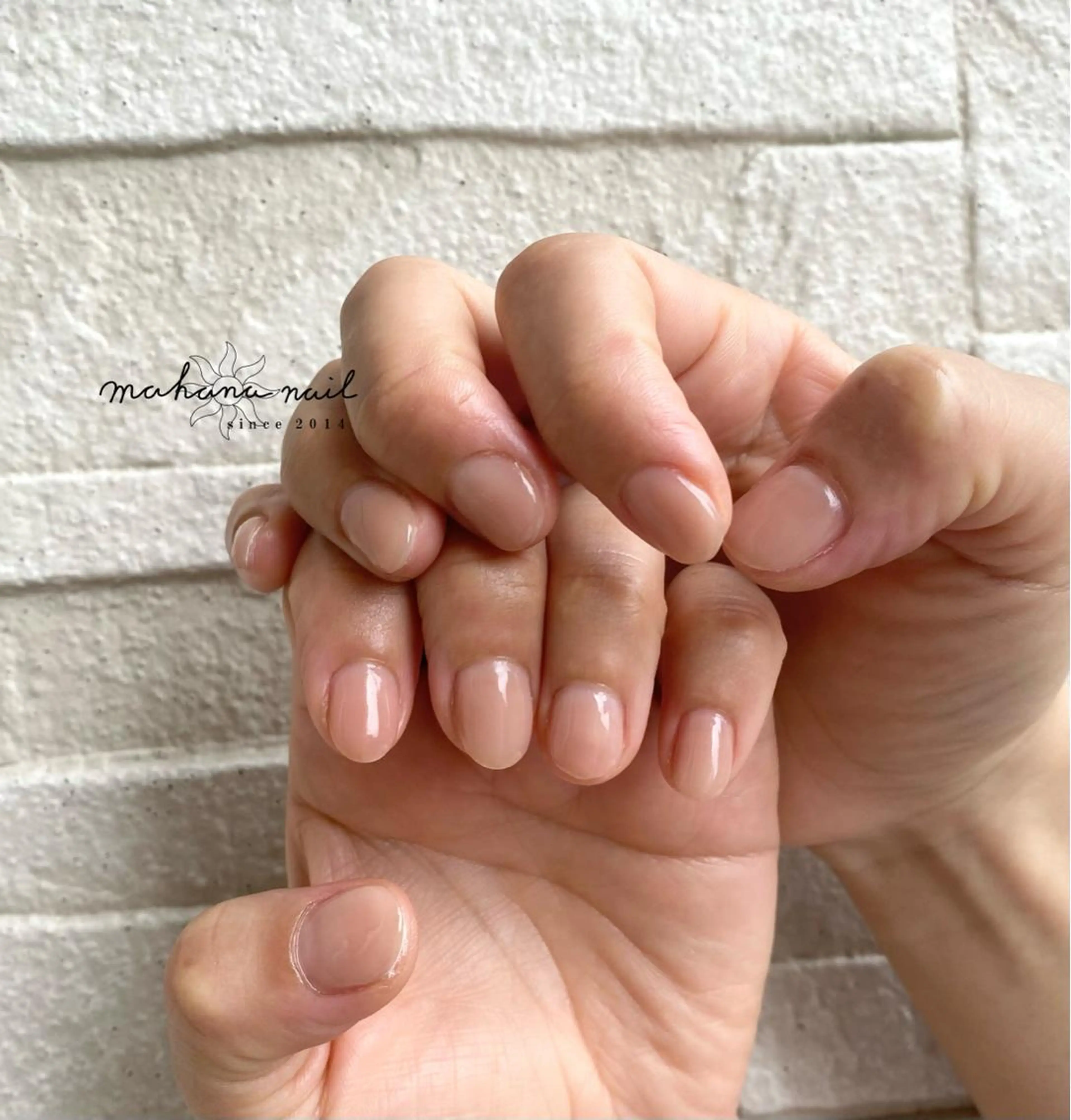 ネイル ワンカラーネイル mahana nailのネイルデザイン